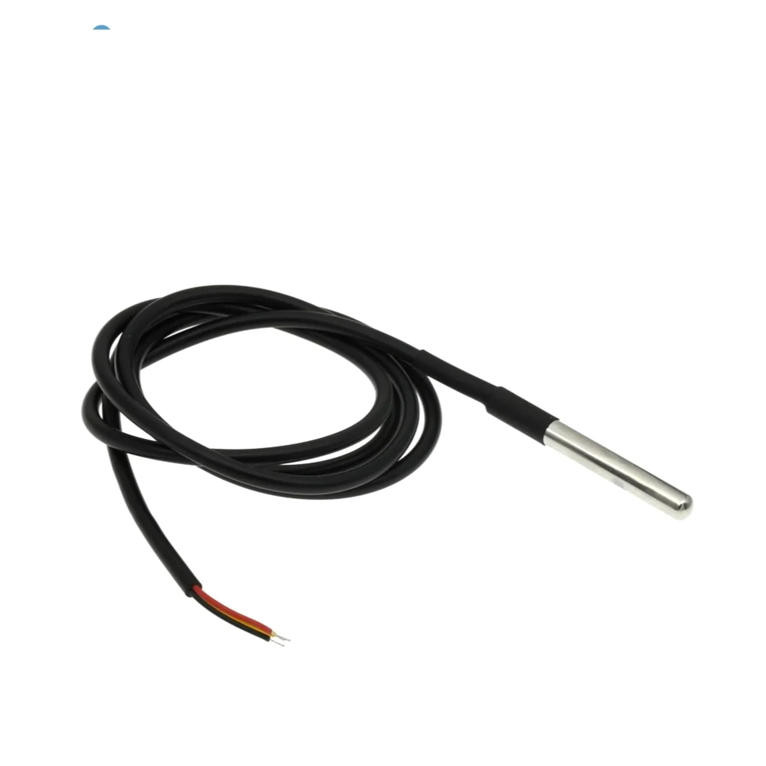 1/10PCS DS18B20 Hilo impermeable, Compatible con Arduino, Sensor de temperatura de sonda de temperatura Paquete de acero inoxidable 1/2/3/5/10 metros(5 Meter 10pcs)