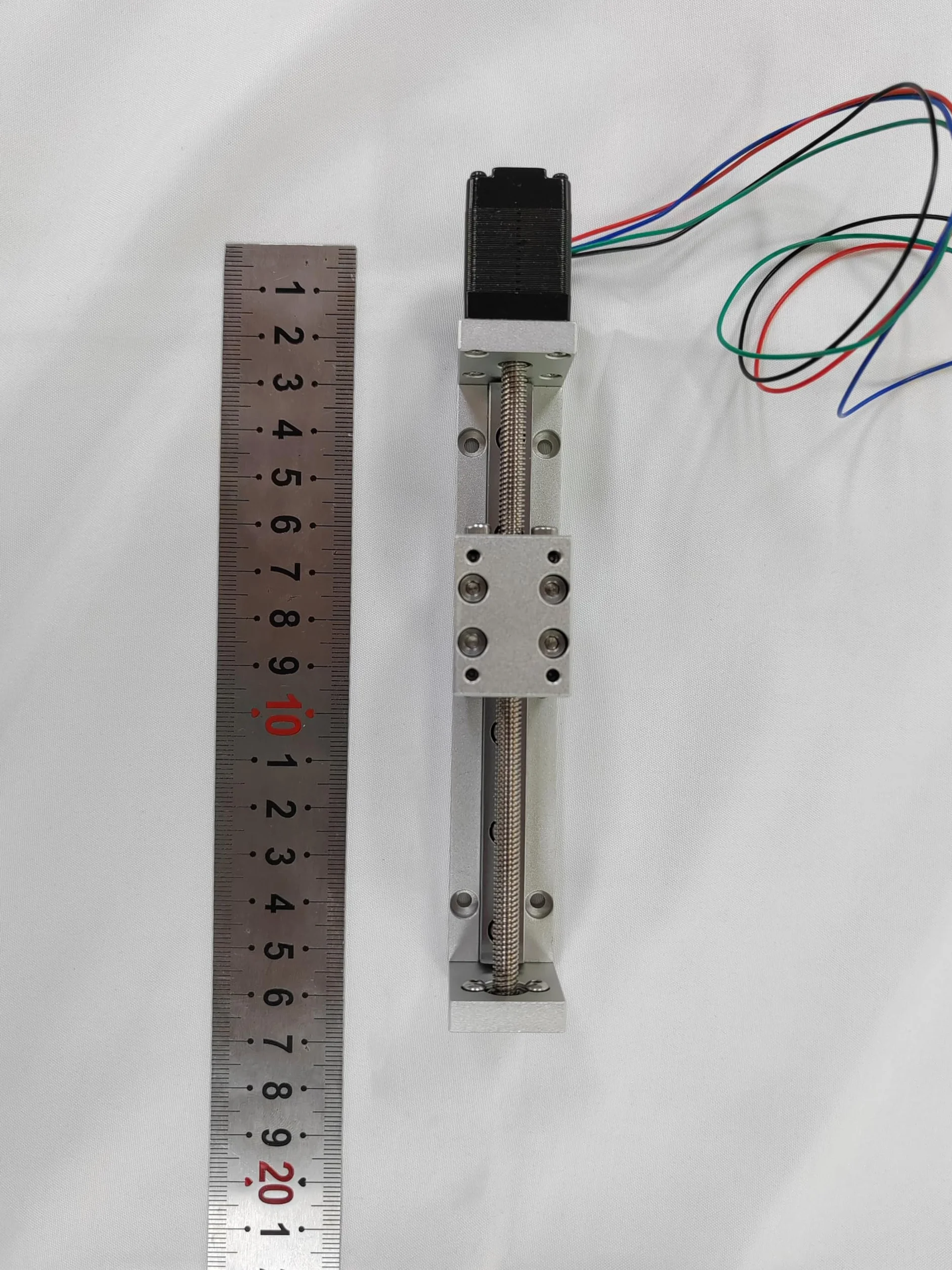 Pequeños tornillos de actuador de movimiento lineal 80mm para CNC DIY X Y Z