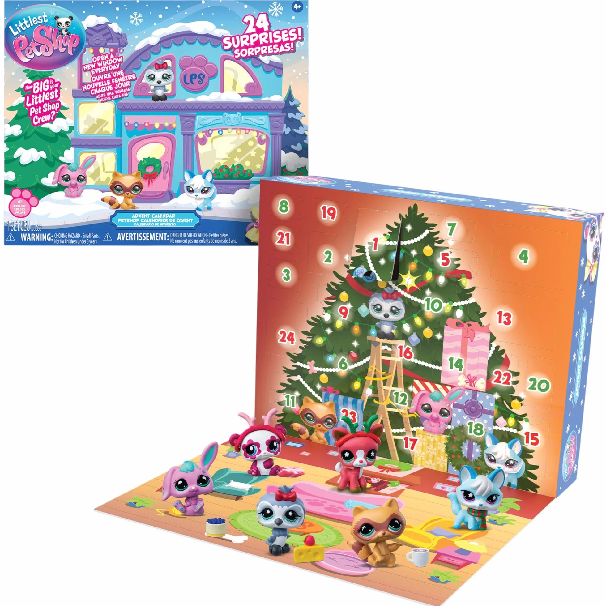 Calendario dell'Avvento BANDAI Littlest Pet Shop Edizione 2025