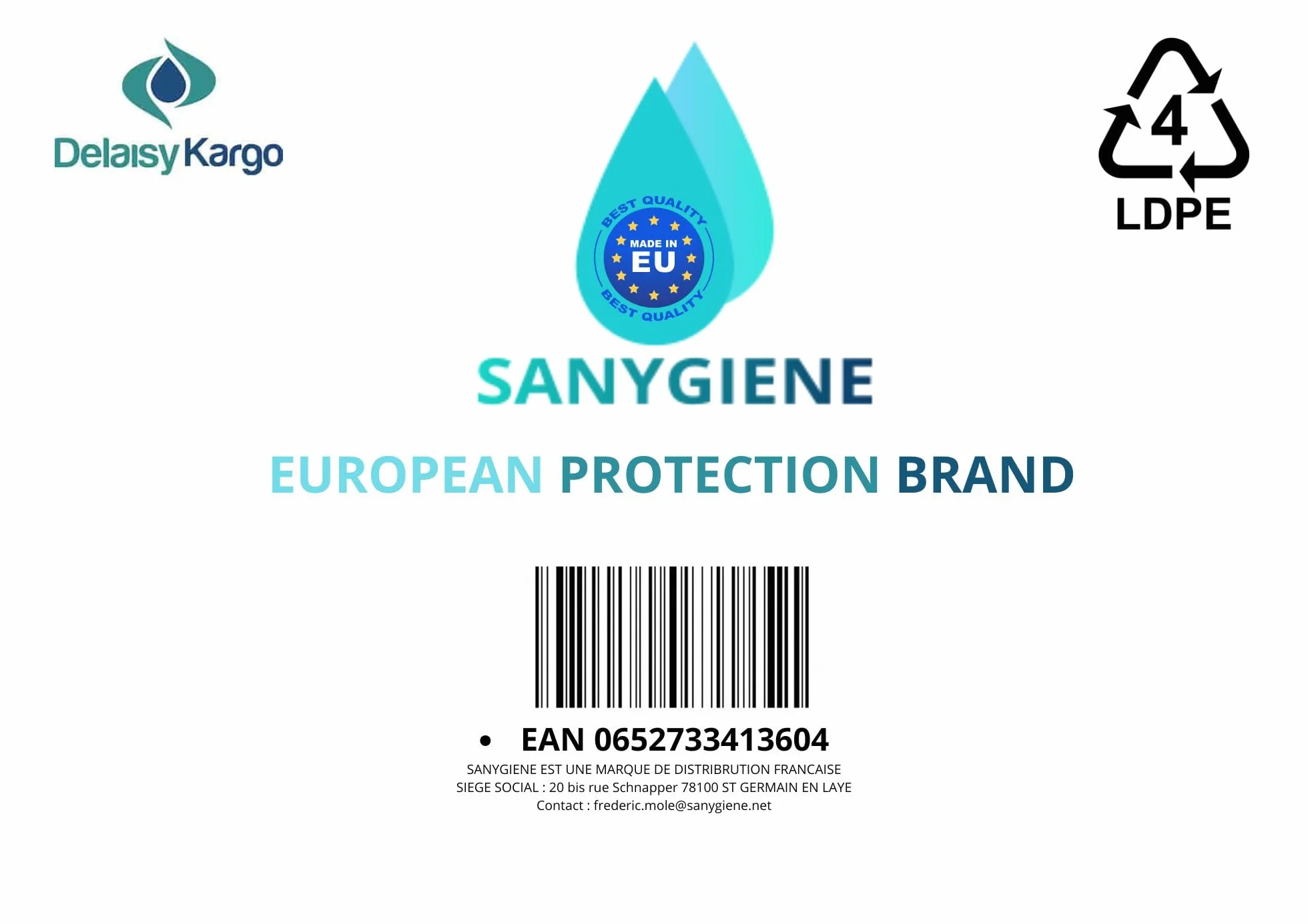 SANYGIENE | Bolsa de basura 1000-1100 L | Funda protectora contenedor 1000 L | Cartón 50 bolsas | Negro opaco | Gama profesional | Grosor 30µ | Anti fugas