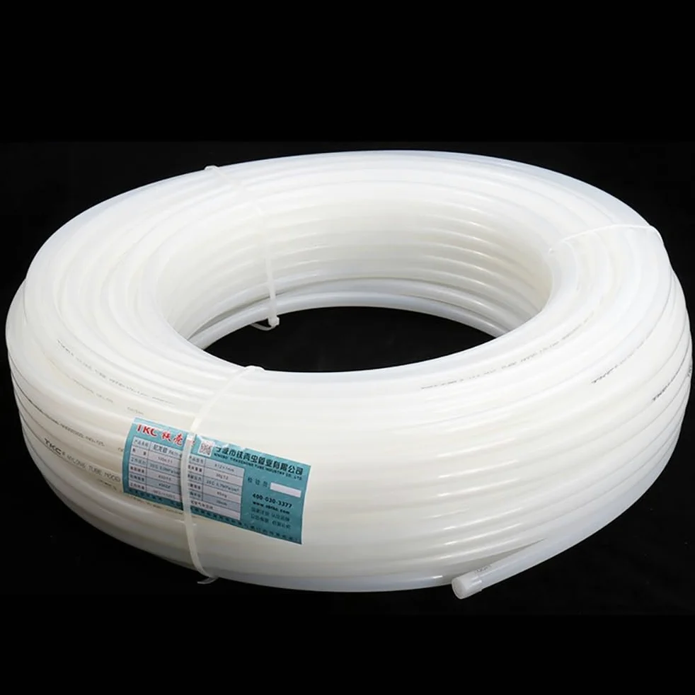 Tubo De Nailon PA6 Translúcido De Alta Presión De 5M, Tubo Rígido De Poliamida for Compresor De Aire, Diámetro Interior De 2mm A 13mm(OD 16 x ID 12mm)
