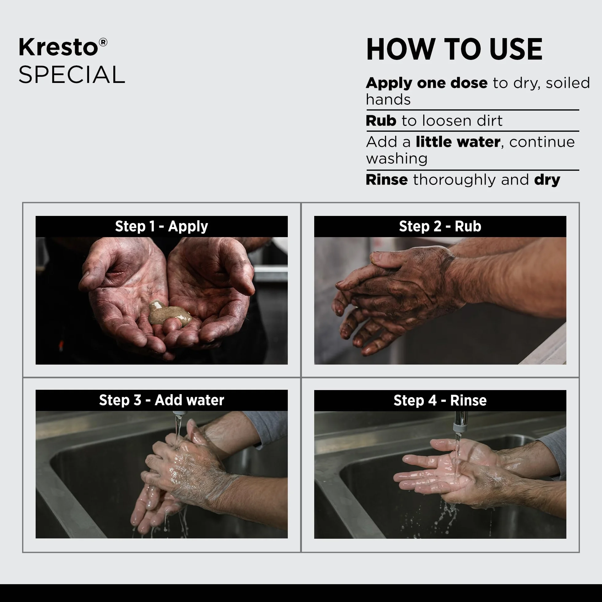 Johnson Professional Kresto Special Ultra Limpiador de Manos 250ml