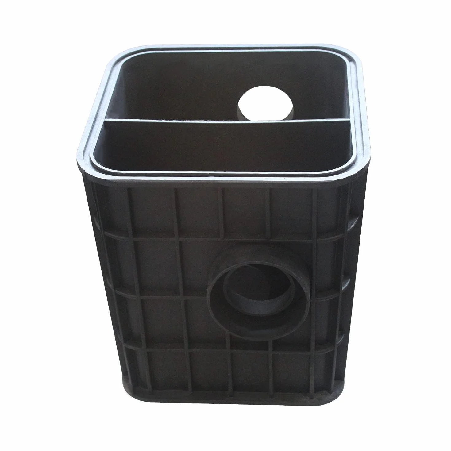Trampa grasa HDPE separador de grasas bajo fregadero cocina interceptor de grasa restaurantes gastronomía (40 Litros)