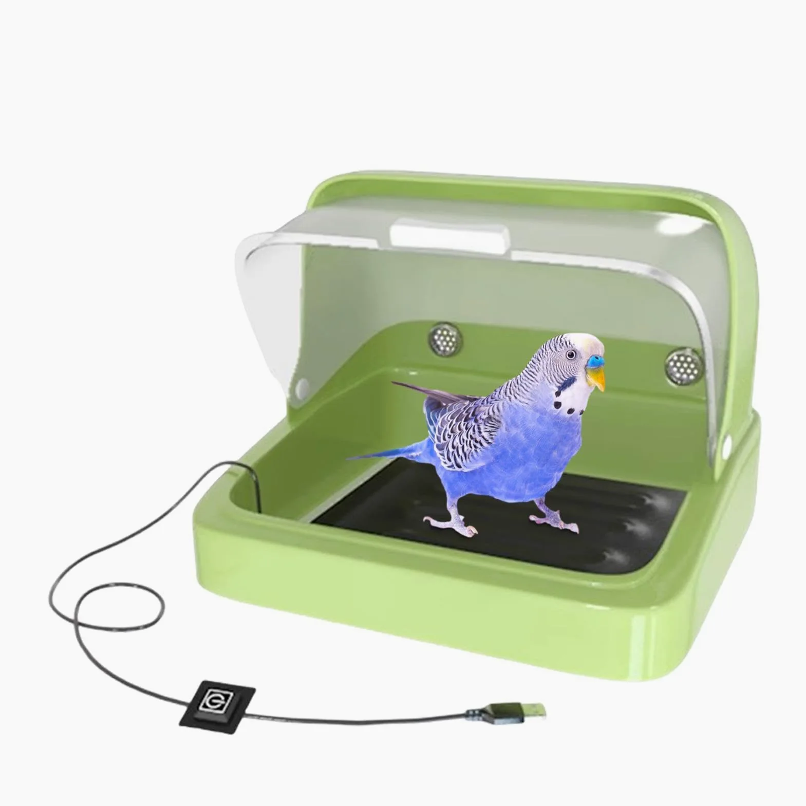 Calentador Para Criadora Ajustable En 3 Temperaturas Con Visualización | Criadora Pollitos Para Pollitos Recién Nacidos Accesorios de Mascotas y de Crianza