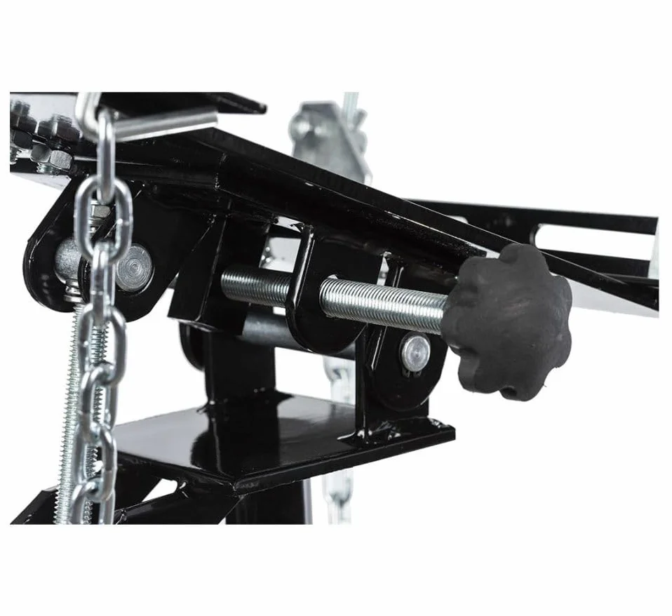 SIO Adaptador Ajustable para Caja de Cambios – Soporte para Gato Hidráulico de Foso – Plataforma Regulable Universal para Transmisiones y Motores – Herramienta Profesional Taller Automoción