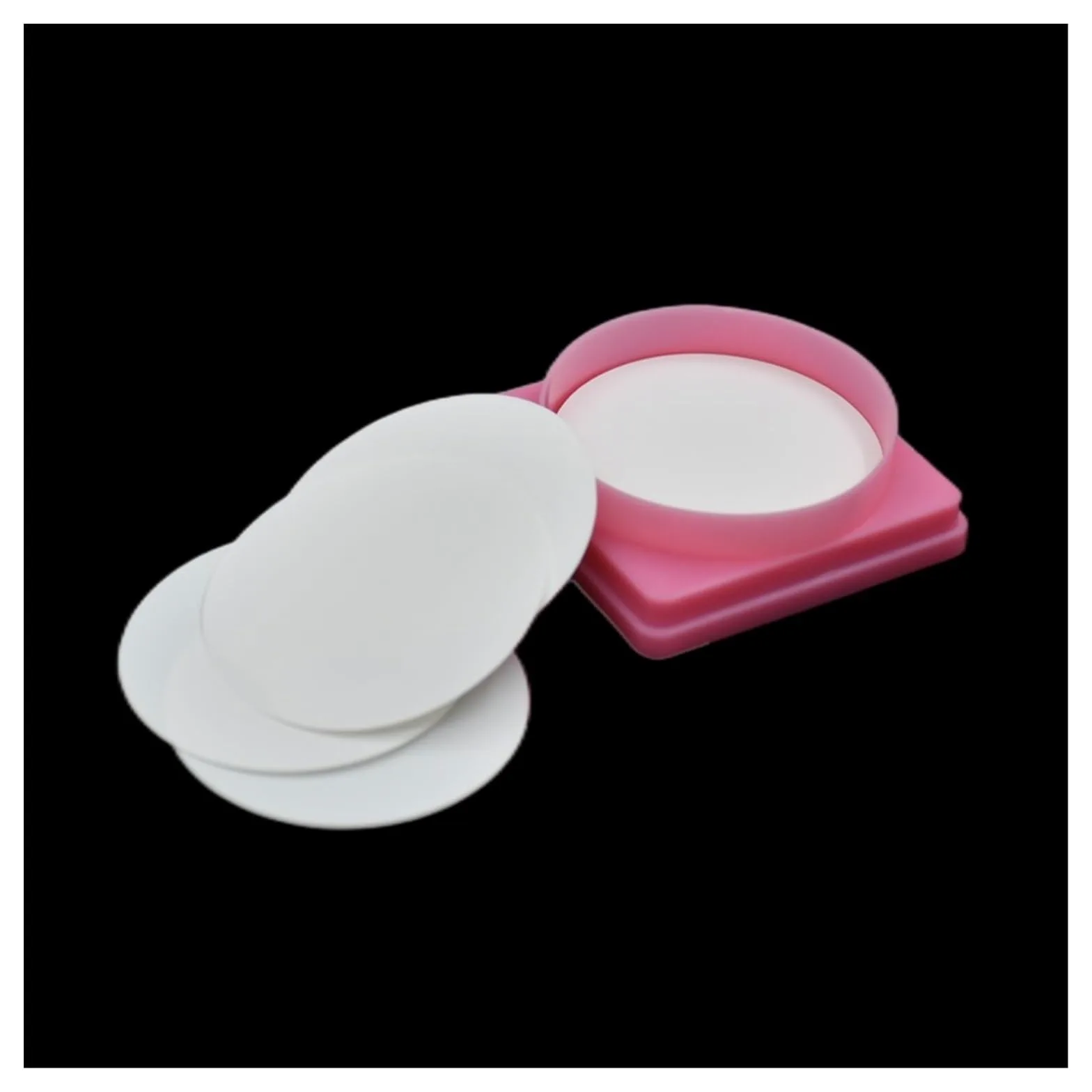 Equipo de Laboratorio Membranas de Filtro microporosas PVDF hidrofóbico 25 47 50 60 90 100 mm Tamaño de poro 0,22 0,45 um Micro Filtro de Membrana (Size : 100mm 0.45um 50 Pcs)