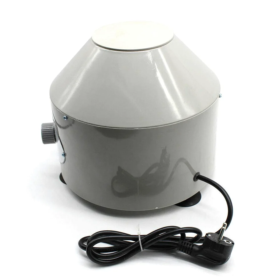 Centrifugadora eléctrica de mesa de 25 W, 4000 rpm, 6 x 20 ml