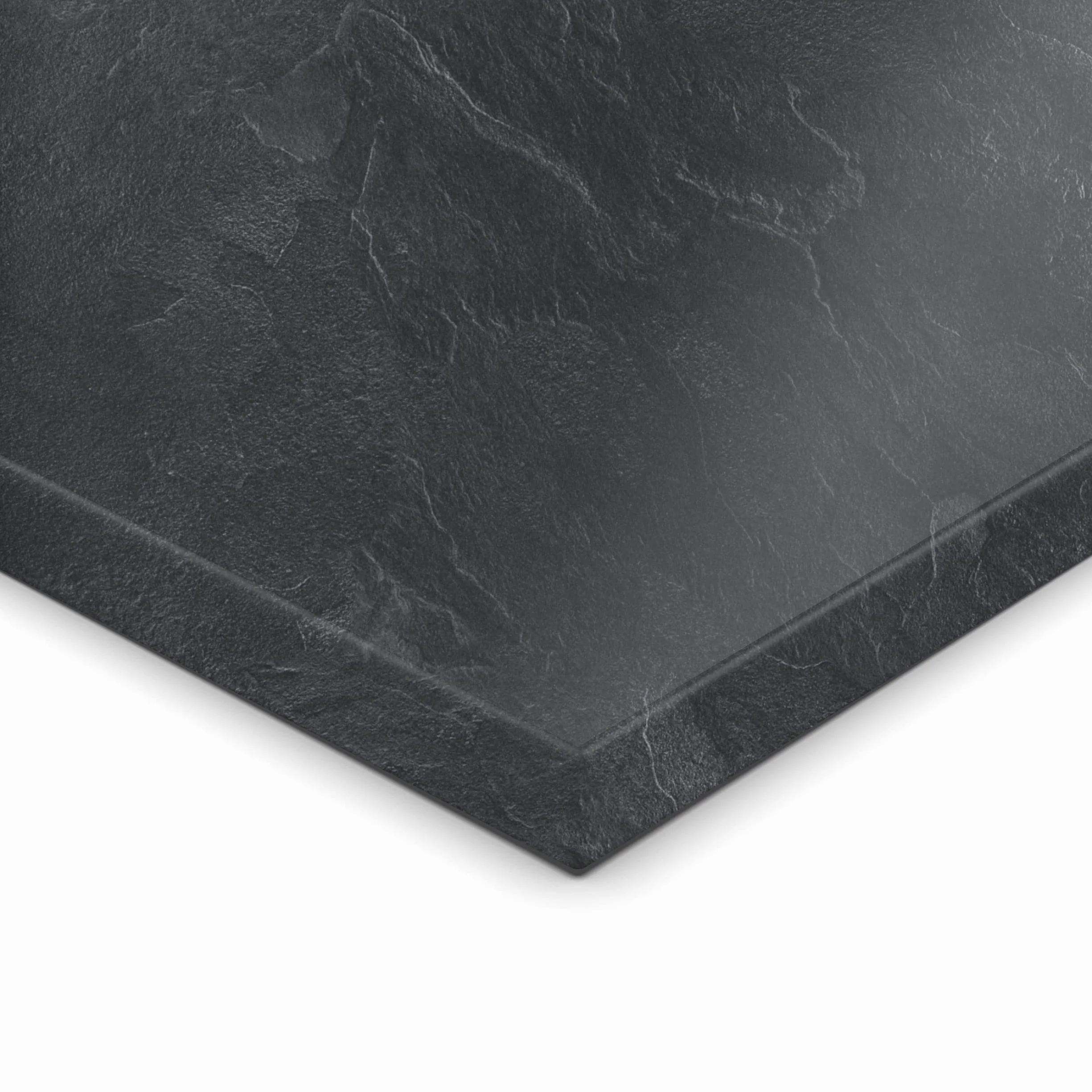 AUPROTEC Tablero de mesa de 28 mm, pizarra, 120 x 50 cm, tablero de partículas con borde ABS de 2 mm y revestimiento de poliuretano, revestimiento de resina de melamina, resistente e impermeable