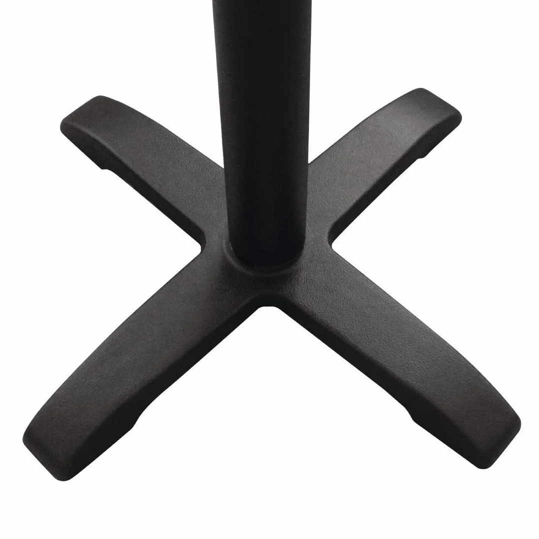 Bolero ce154 hierro fundido mesa pierna Base, negro