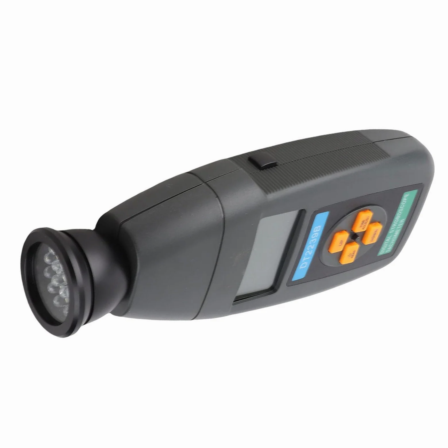 Tacómetro Fotoeléctrico Portátil Estroboscópico Digital para Medición Precisa de la Velocidad Medidor de Revoluciones Estroboscópico DT2239B