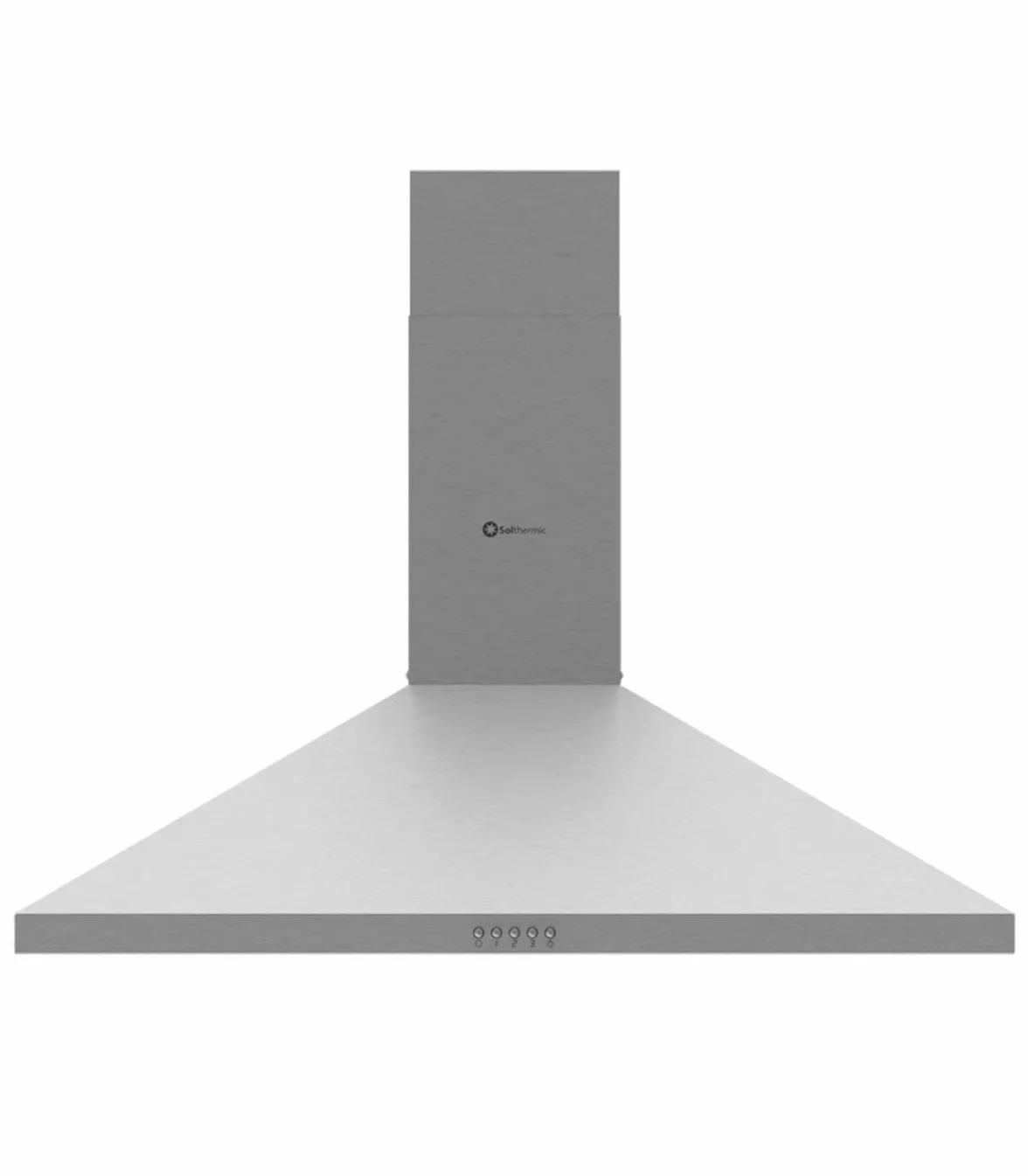 PACK INOX SOLTHERMIC F9L50E5RI COCINA GAS CON HORNO ELECTRICO 90 CM 5 FUEGOS HORNO PANORAMICO 115 L FRIGO COMBI 1,85 NO FROST DISPENSADOR CAMPANA 90