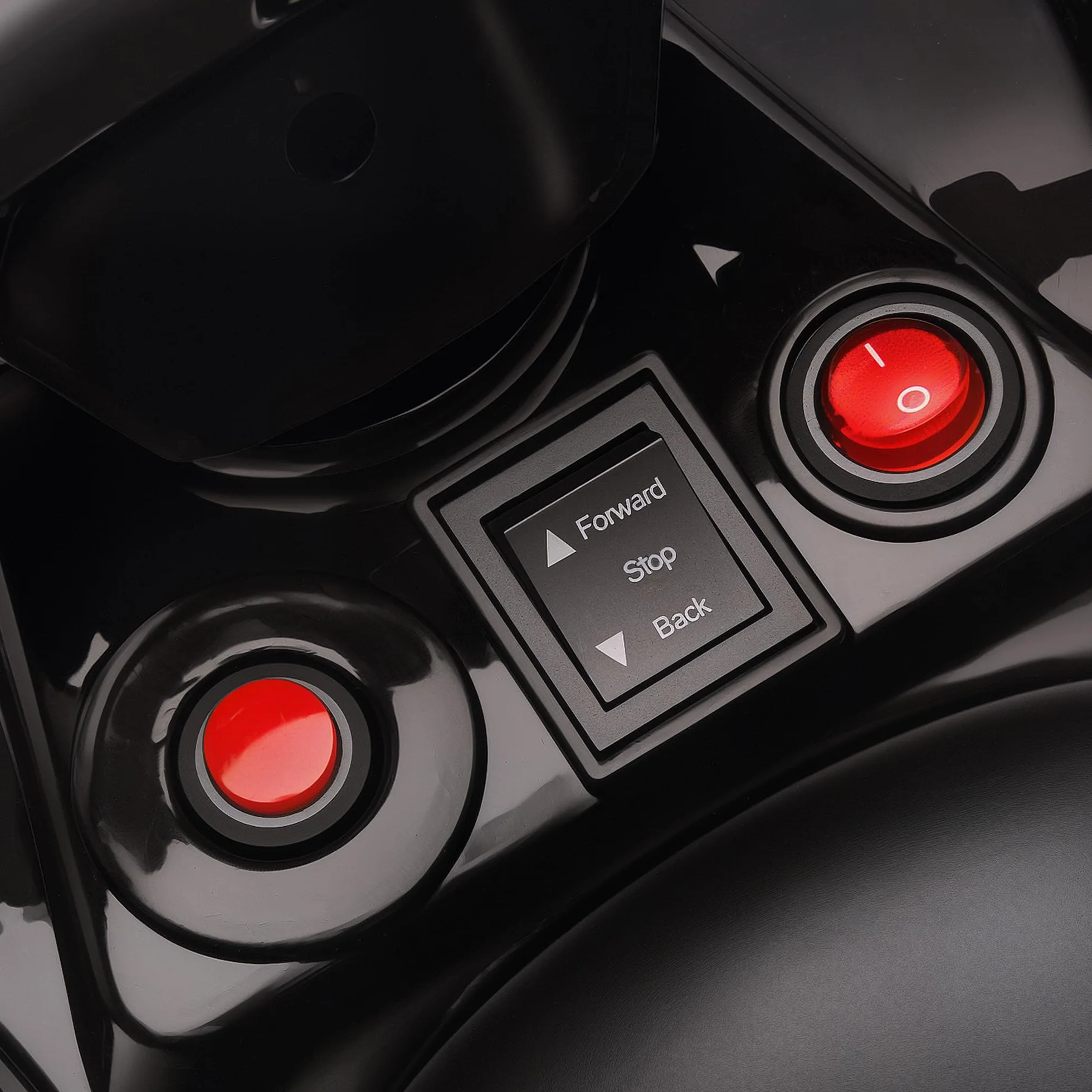 AIYAPLAY Quad Eléctrico para Niños 6V, Velocidad 3km/h, Faros y Música, Blanco