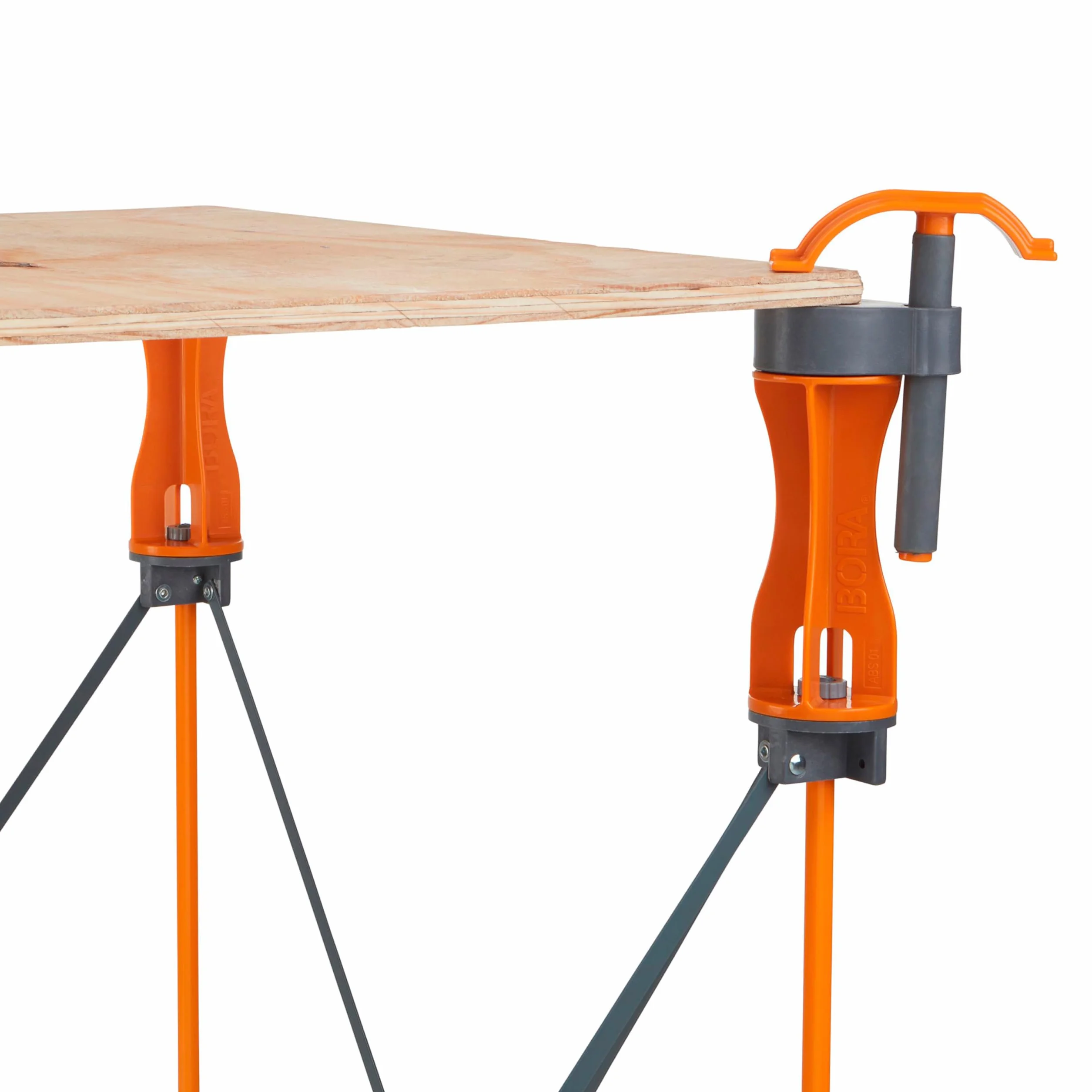 Bora Centipede CA0506 Juego de 6 Elevadores para Soportes de Trabajo Naranja