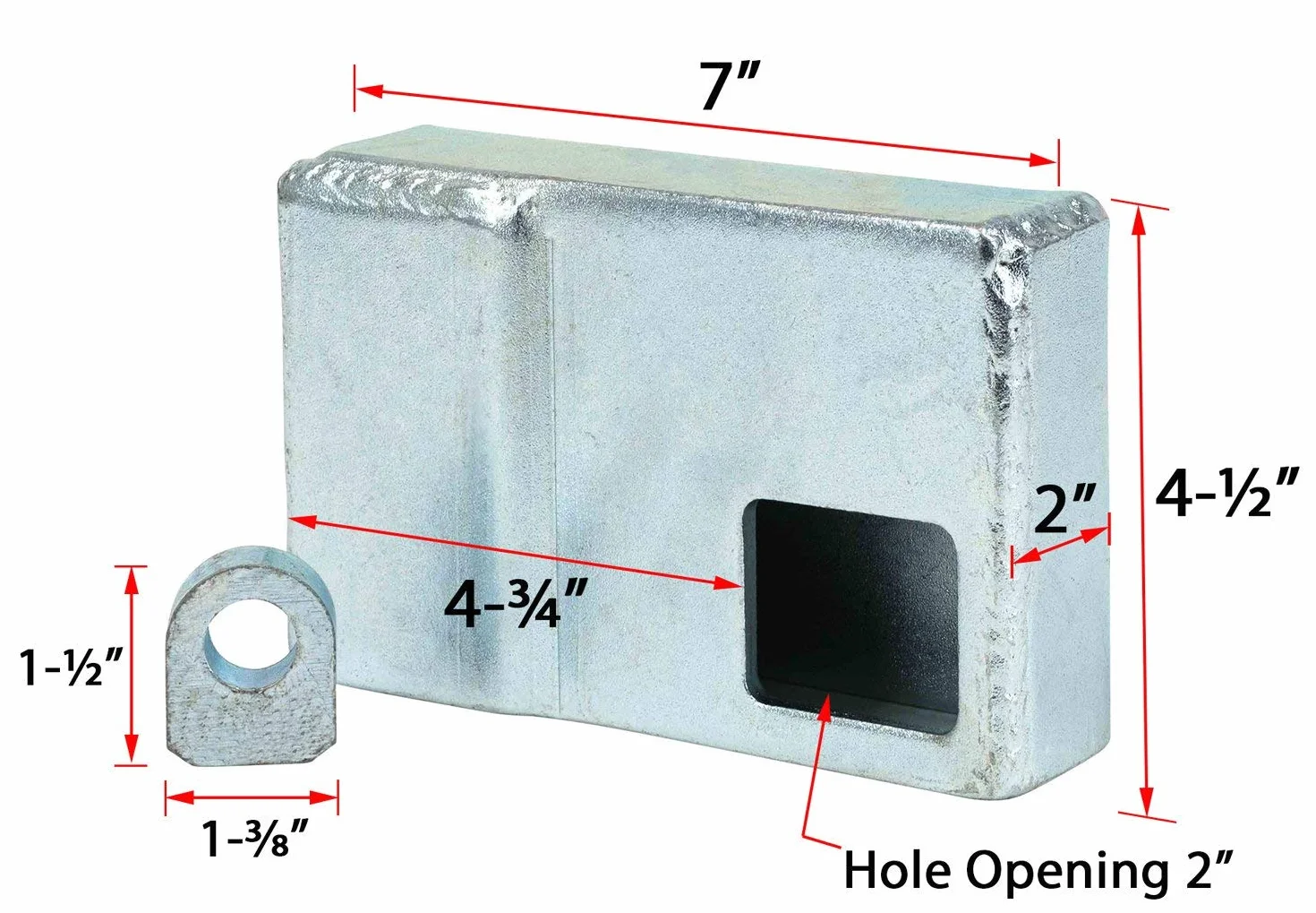 Mytee Products Caja de bloqueo de contenedor de envío de soldadura – Caja de bloqueo de alta seguridad para proteger el candado