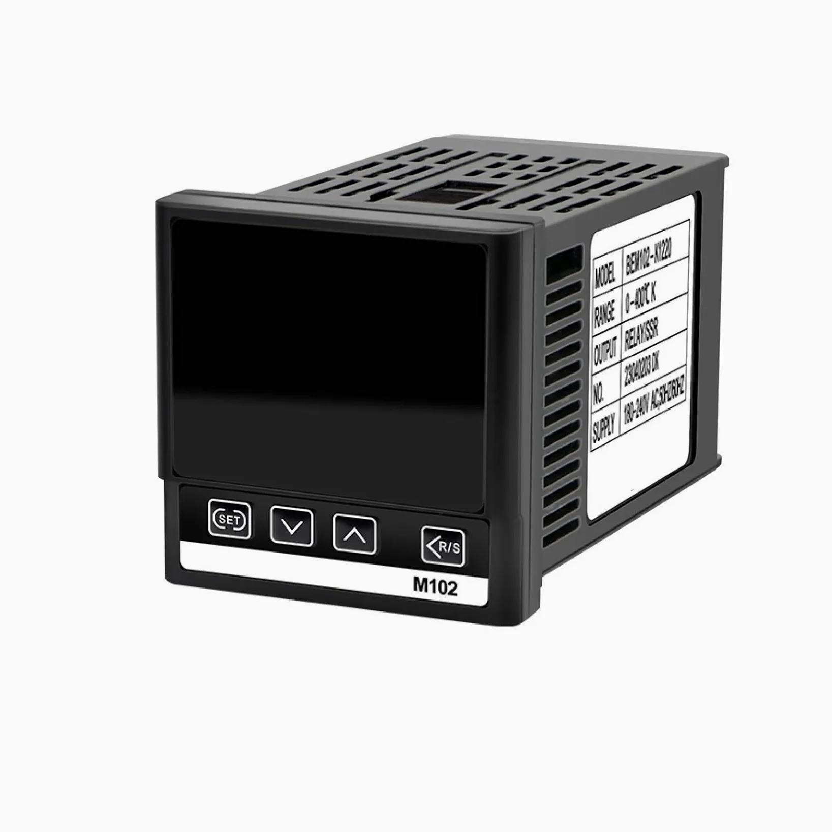 Controlador de temperatura PID BEM702-K320 PID V Pantalla digital Entrada universal 4-20 mA/RS485/0-10 V Salida Relé de estado sólido Alarma dual