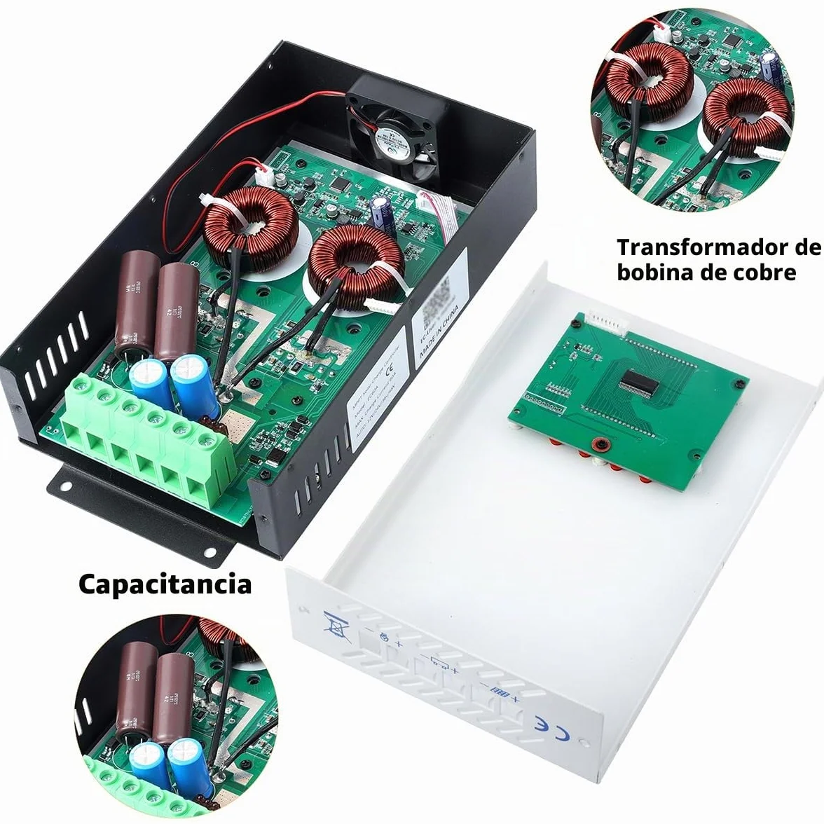 Y&H MPPT 60A Solar Charger Controller 12V 24V 36V 48V Auto Battery Charger Solar Panel Regulator Max PV Input 160VDC w/LCD Display Trabajo con AGM, Gel, Flooded y litio
