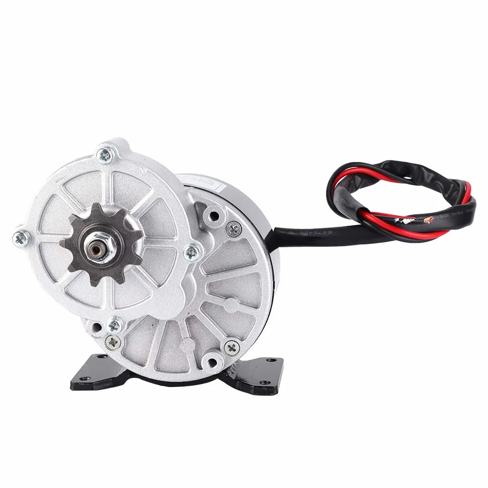 Dioche Motor eléctrico de reducción de engranajes, 250 W Reductor Motores para Scooter E-Bike Motor Eléctrico Motorreductor para Bicicleta, 3000 RPM