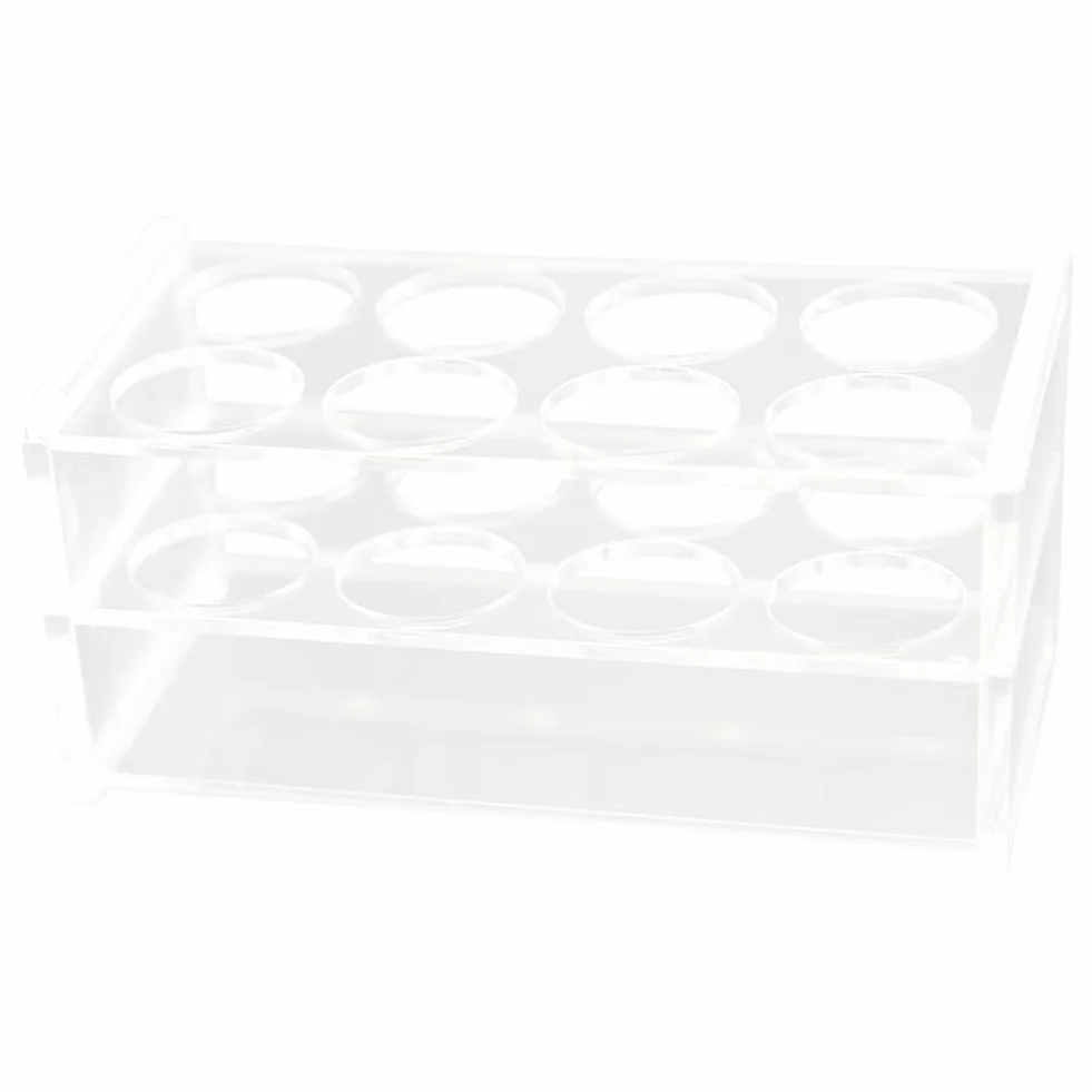 Soporte para Tubos de Ensayo de Acrílico 50 ml Diámetro 30 mm