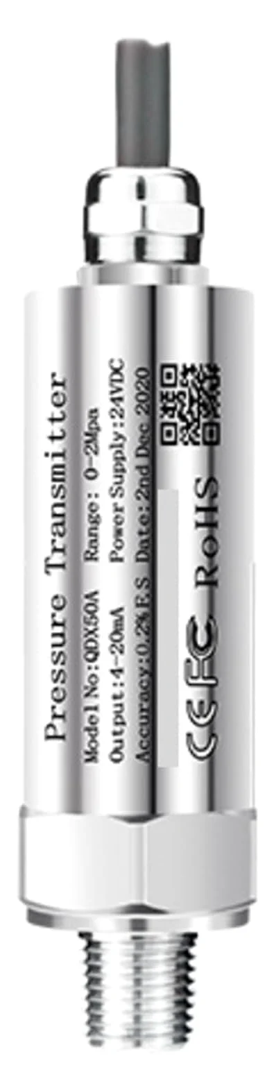 Presión impermeable 4-20mA 0-4.5V Sensor transmisor 60 MPa 16bar 200bar Rosca G1/4, transductor(0-10V output,0-0.5bar)