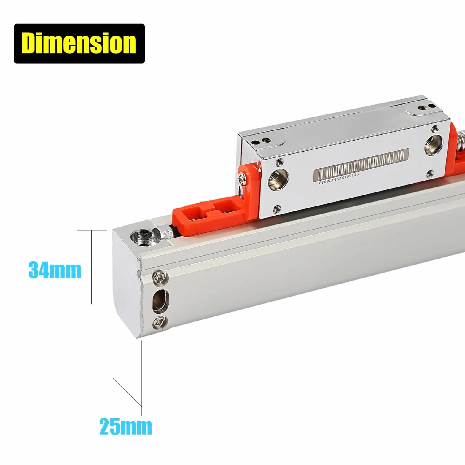 Regla Lineal, KA-300 570 mm-1020 mm TTL 0,005 mm E lineal 5 um Codificador óptico Rejilla Regla Línea(KA-300 1020mm 5um)