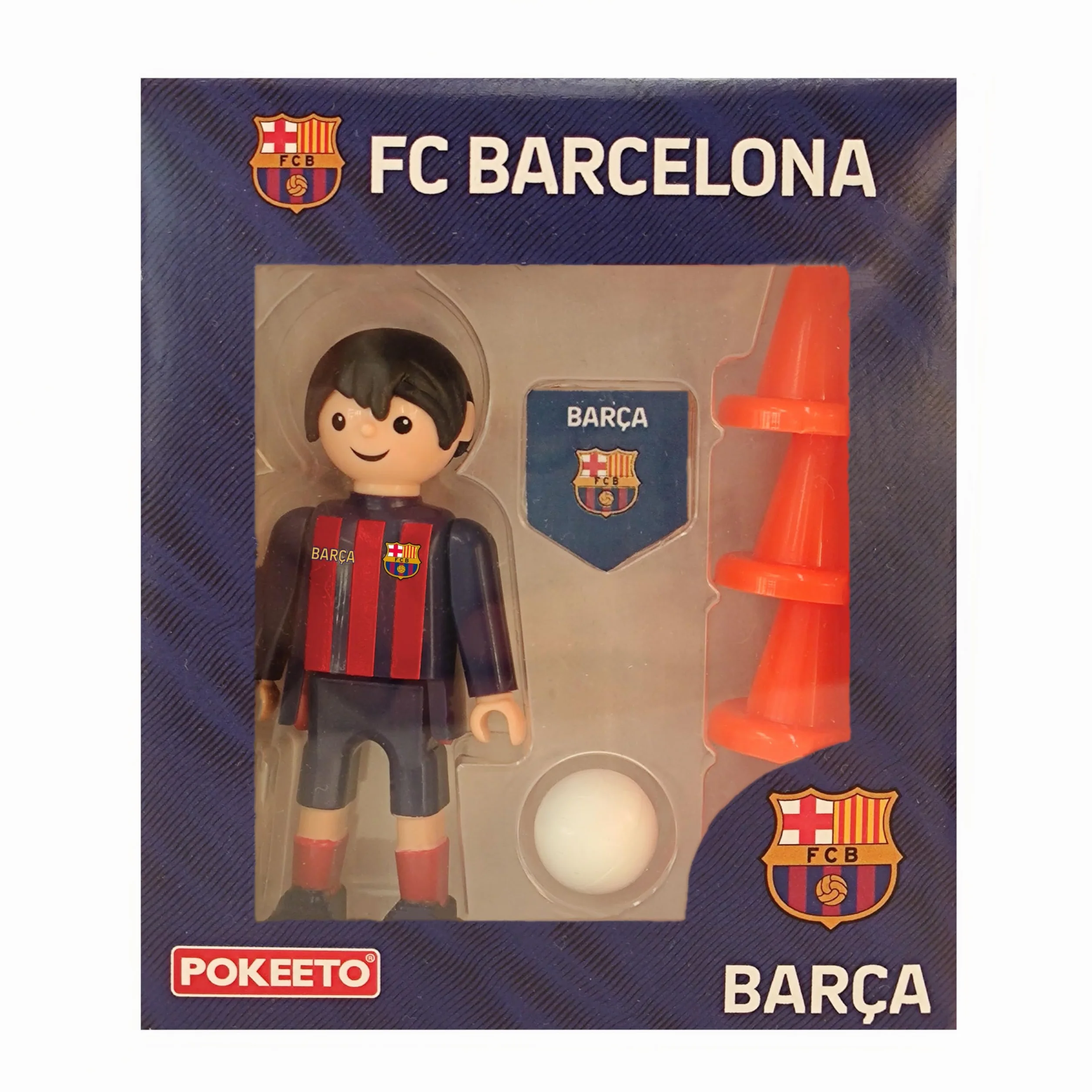 FC Barcelona Figura Jugador Coleccionable 8 cm Regalo Niños Adultos Coleccionistas