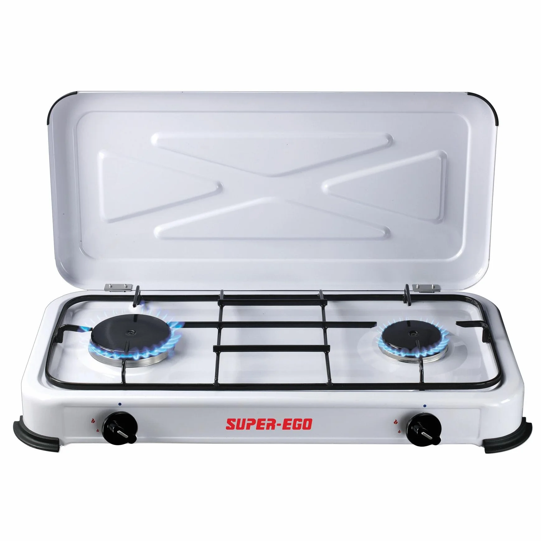 Super Ego SEH024800 Cocina Gas portátil 60x10x30 cm Blanco