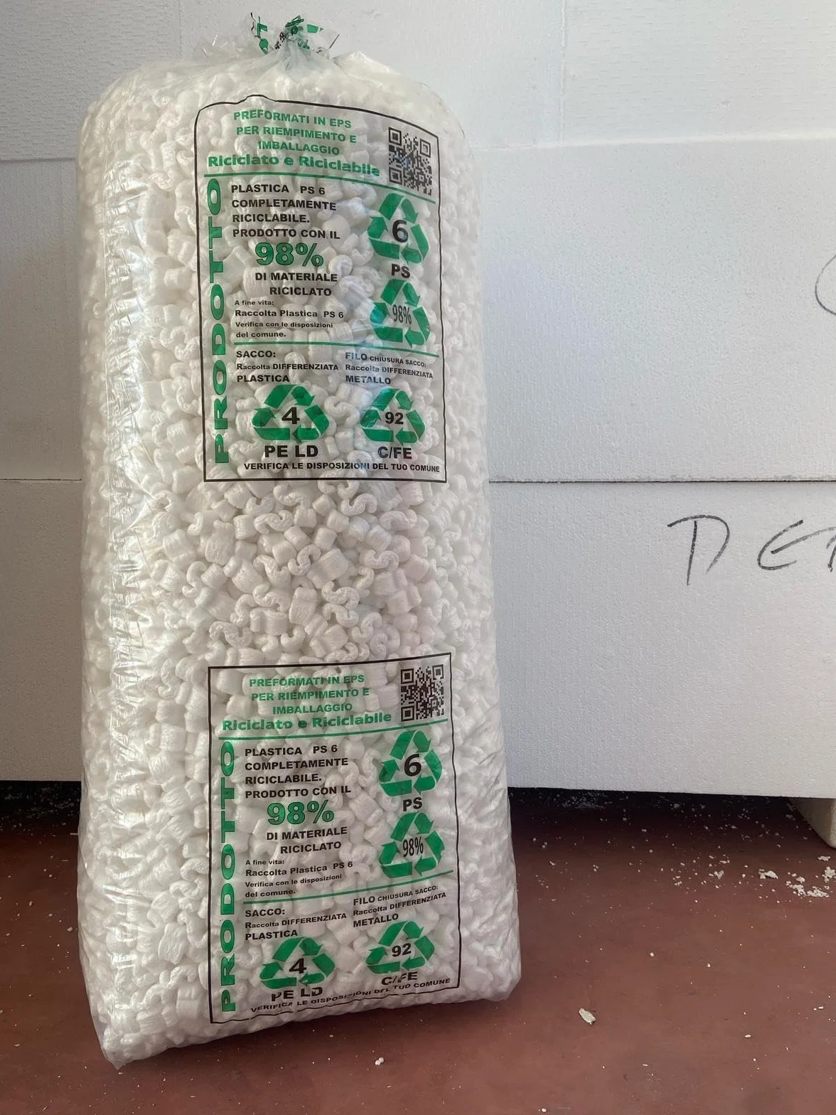 Poliestireno Pelaspan 200 litros para envíos y mudanzas