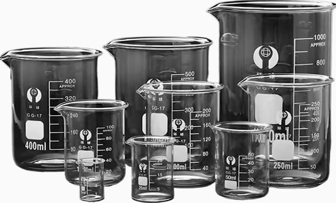 Vaso medidor de vidrio resistente a altas temperaturas, capacidad de 5000 ml para uso en laboratorio, ideal para experimentos científicos y necesidades de cocina, 1 unidad