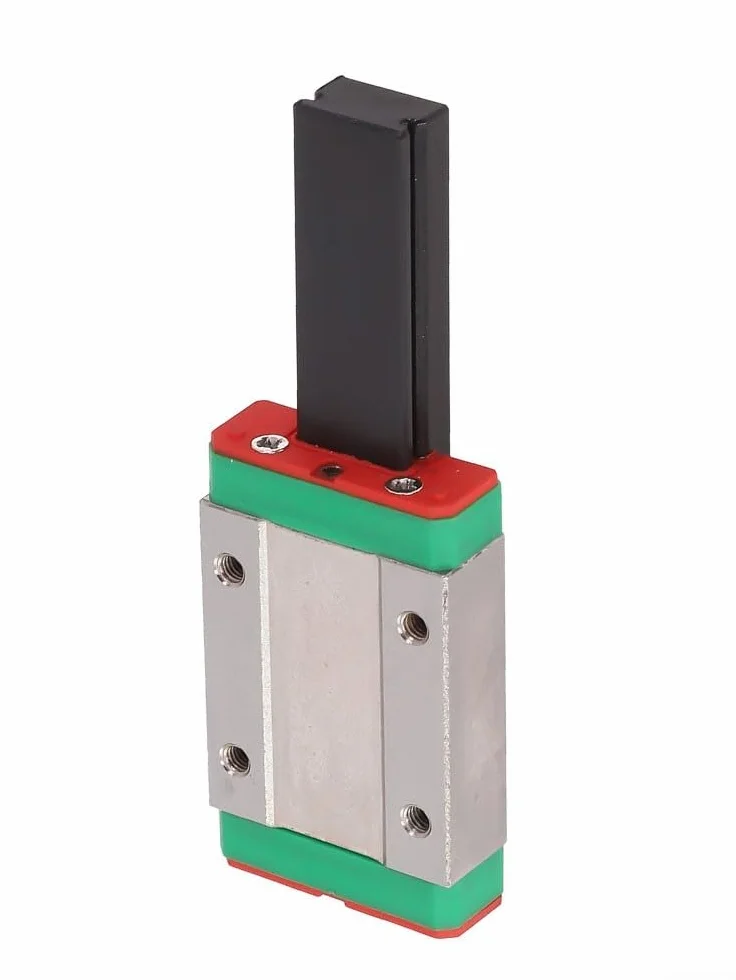 MGN12H Bloque de riel lineal para actuador lineal, compatible con MGN12, carro largo de metal de alta precisión