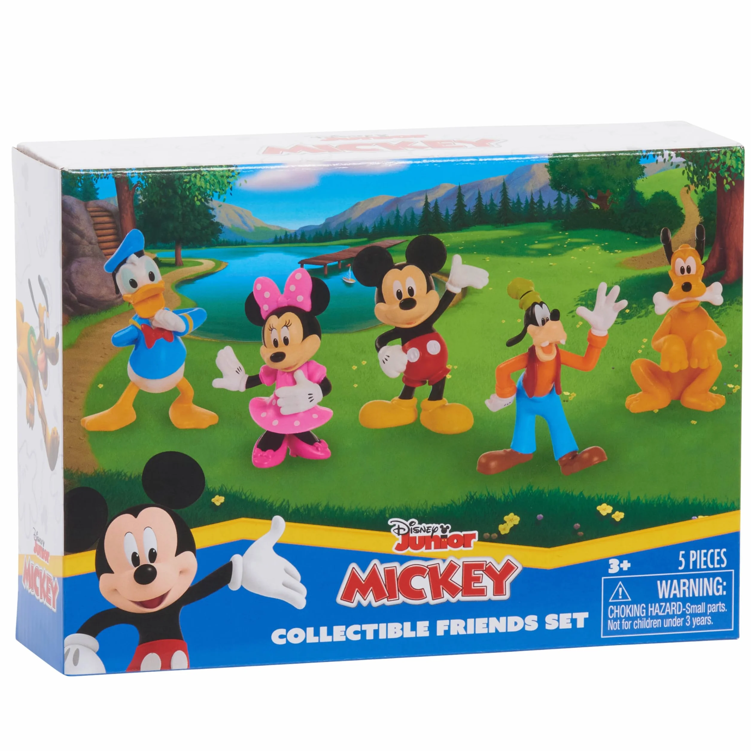 Disney Junior Mickey Mouse Figuras Coleccionables Paquete 5 7.6 cm Juguetes 3+