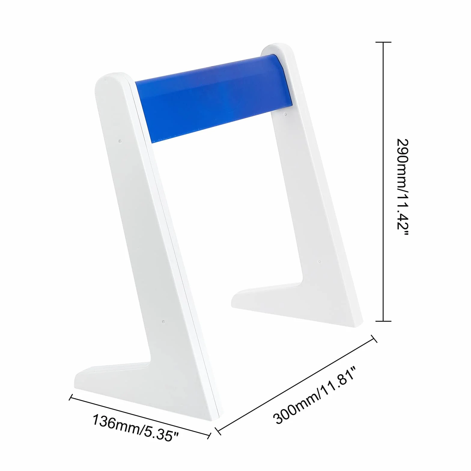 OLYCRAFT Soporte para pipetas de laboratorio para 6 pipetas, lineal, azul