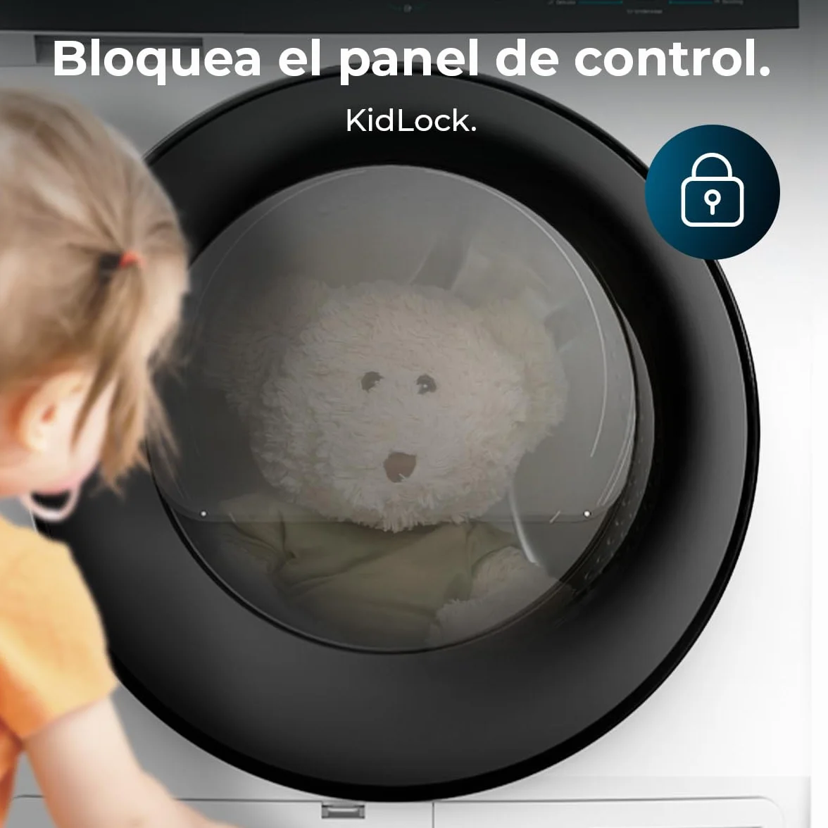 Cecotec Secadora de Ropa 8Kg Bomba de Calor Bolero Dresscode Dry 8330 Clase A++ 15 Programas Blanco