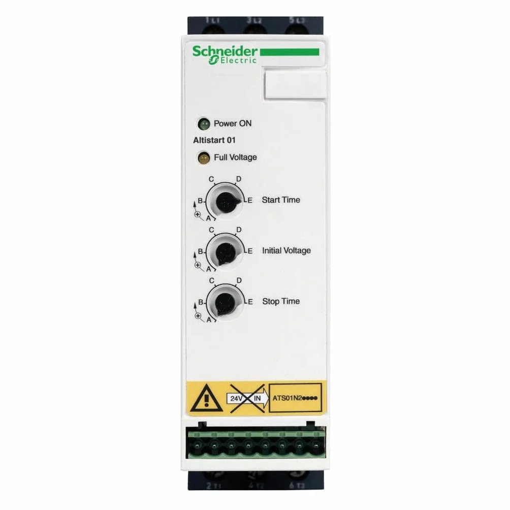Schneider Electric ATS01N222QN Unidad arranque suave-parada suave ATS-01, 11 kW - 22 A - 380-415 V 3 fases