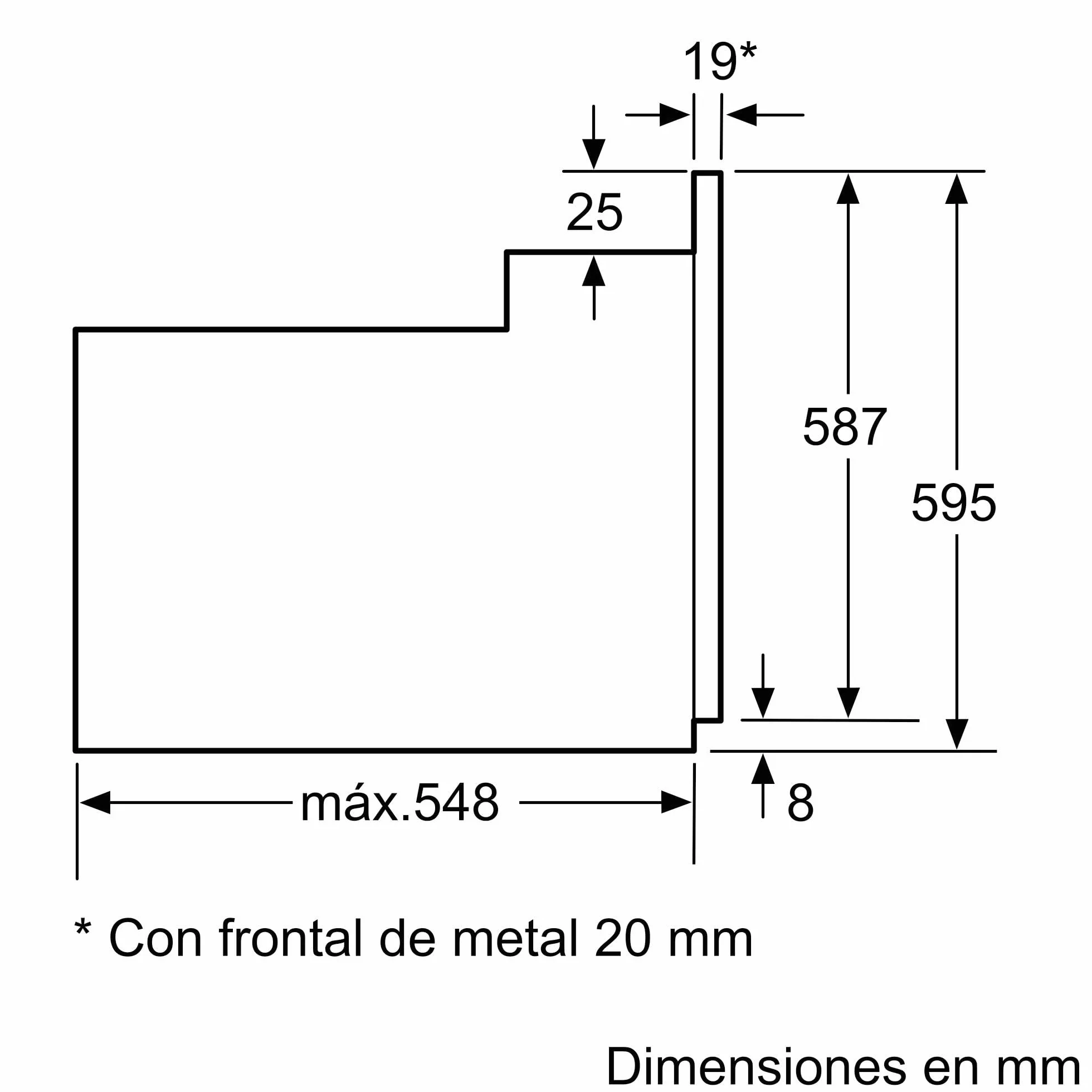 Balay Horno Multifunción 60 cm 7 Funciones Negro Acero Inoxidable 3HB2030X0