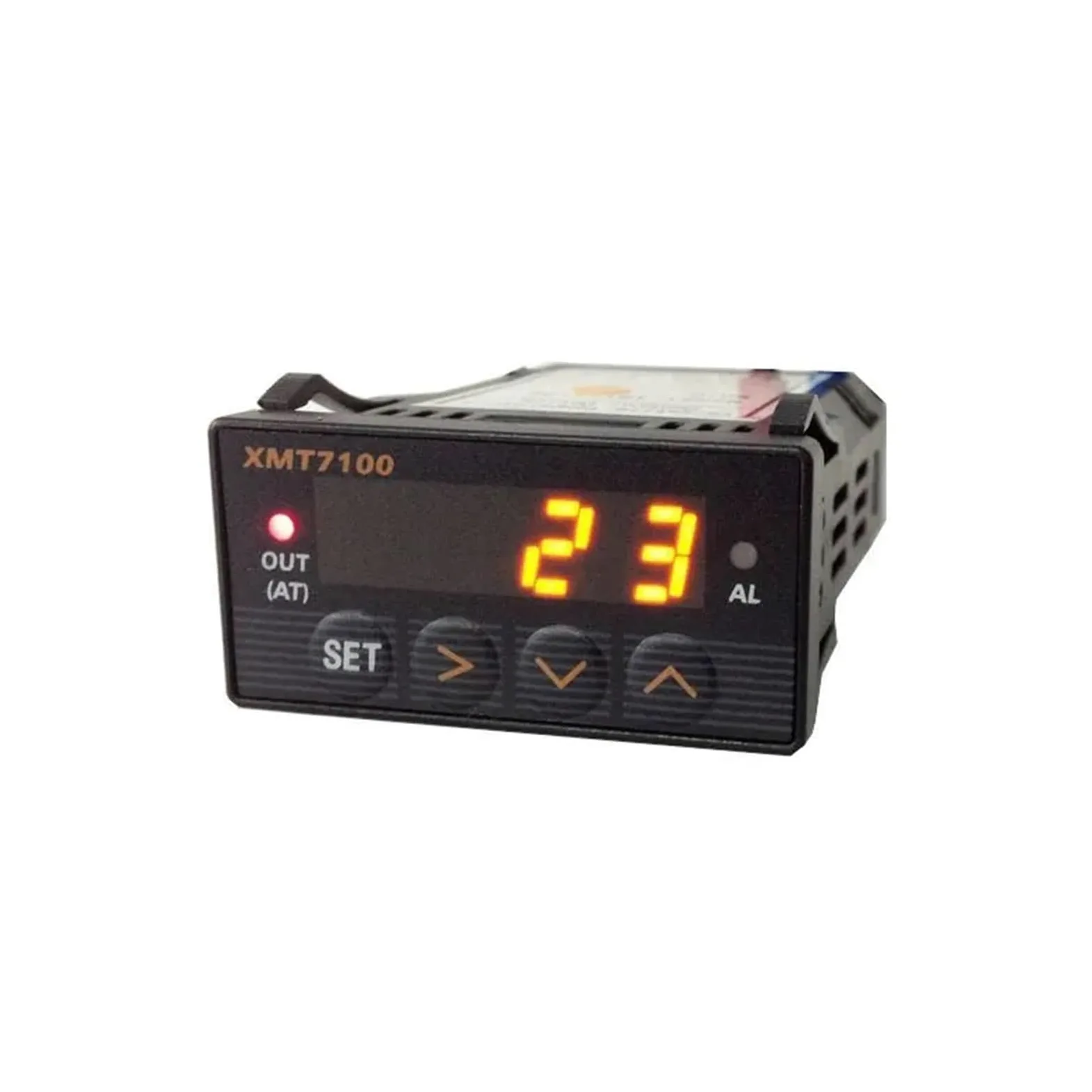 Controlador de temperatura PID inteligente CA/CC 85-260 V con pantalla LED roja
