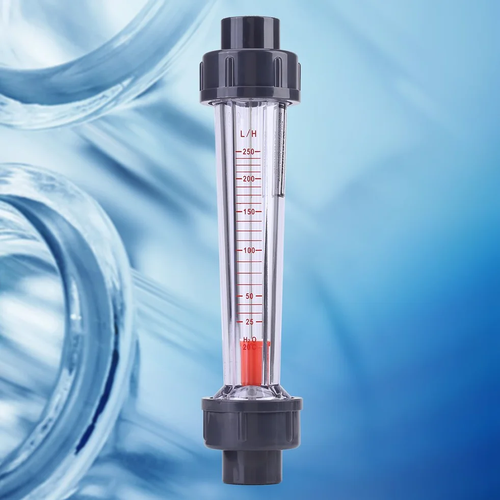 Tubo de plástico Medidor de Flujo de Agua 25-250L/H