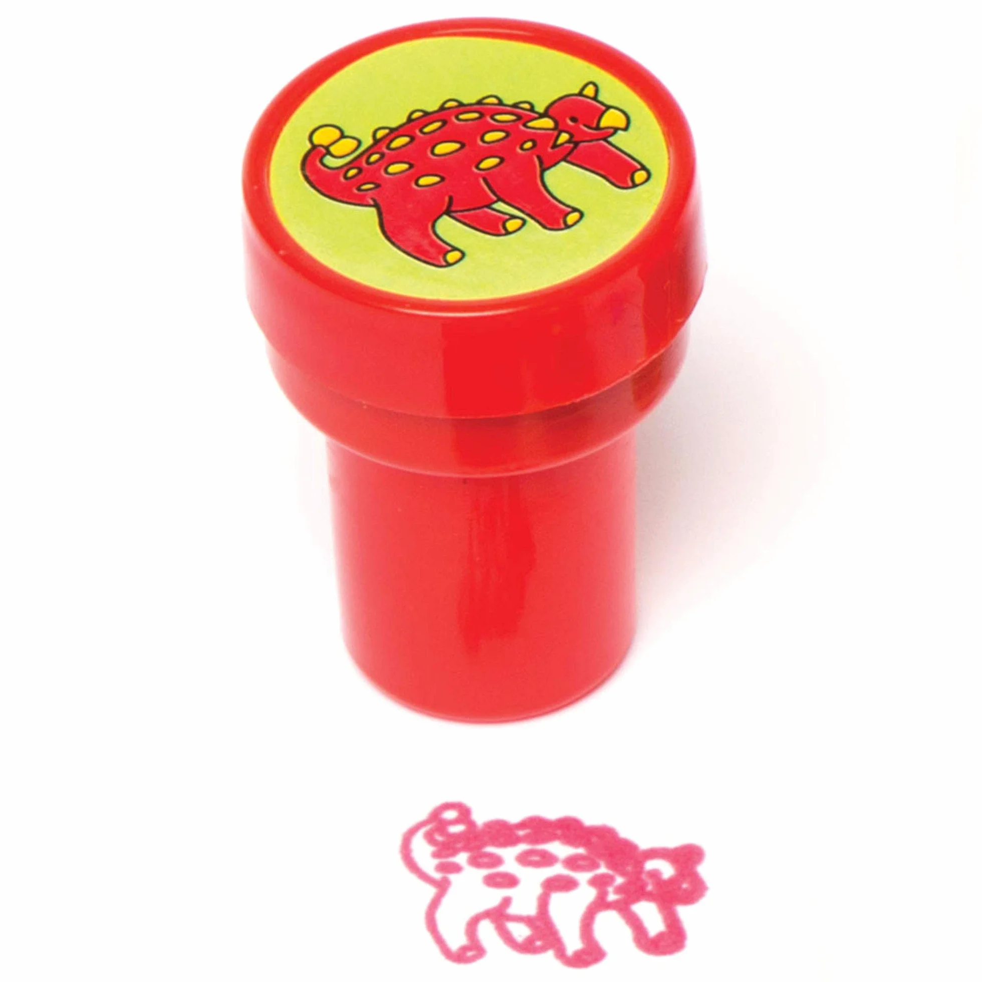 Baker Ross Estampadores Autoadhesivos de Dinosaurio para Manualidades Juguetes para Niños, Paquete de 10, 20 mm