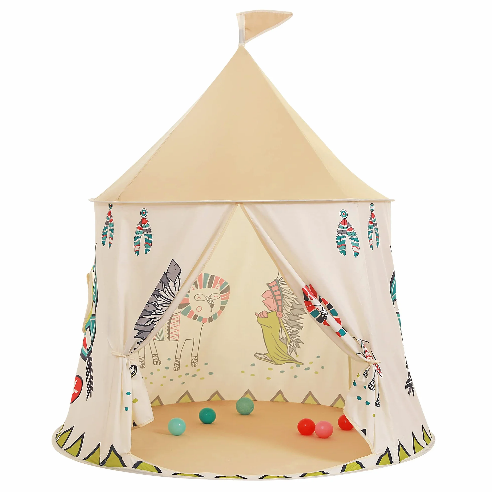 Tienda de Juegos para niños Carpa Tipi Castillo de Princesa EN71