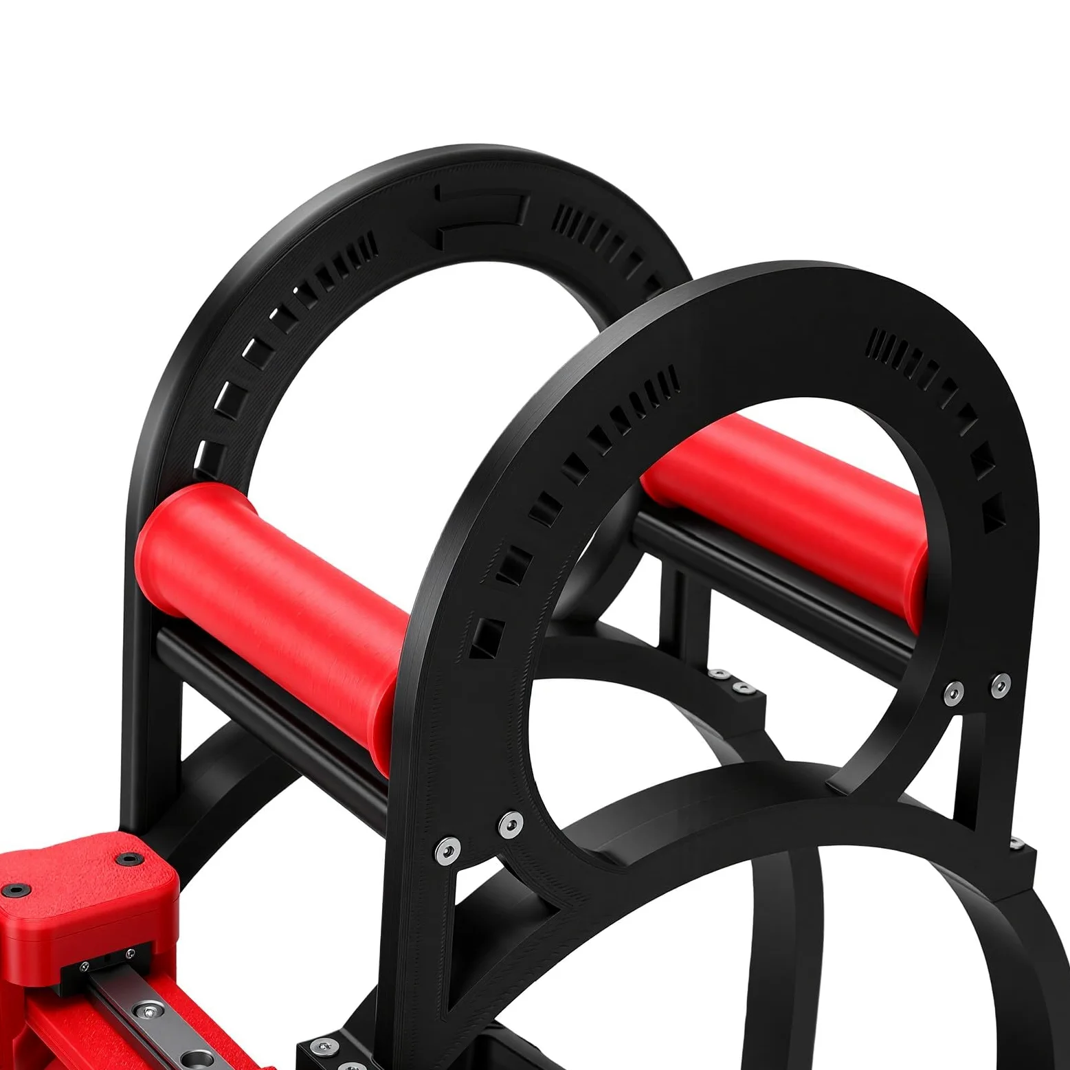 Fafeicy Enrollador de Carrete de Filamento 3D, Rebobinador de Filamento PETG CF para Carretes de 20 Cm, Manivela y Taladro, Tensión Ajustable, para Transferencia de Hilo de Alambre de