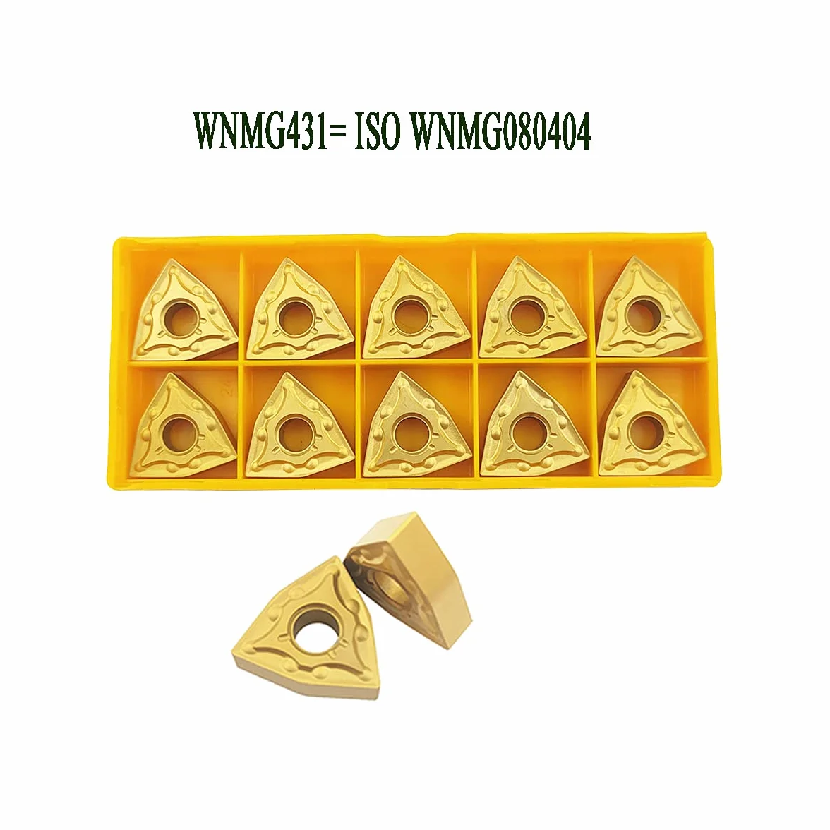 Portaherramientas CNC 30 piezas CNMG 431 WNMG 431 TNMG 331 carburo sólido indexable