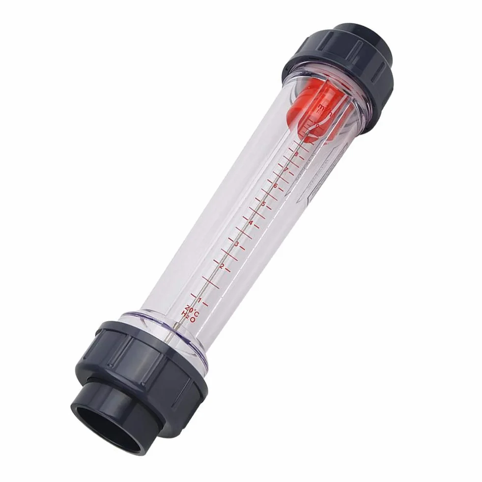 Caudalímetro de Plástico Líquido LZS-40 (D) 1-10m³/H Alta Precisión Flujo de Agua