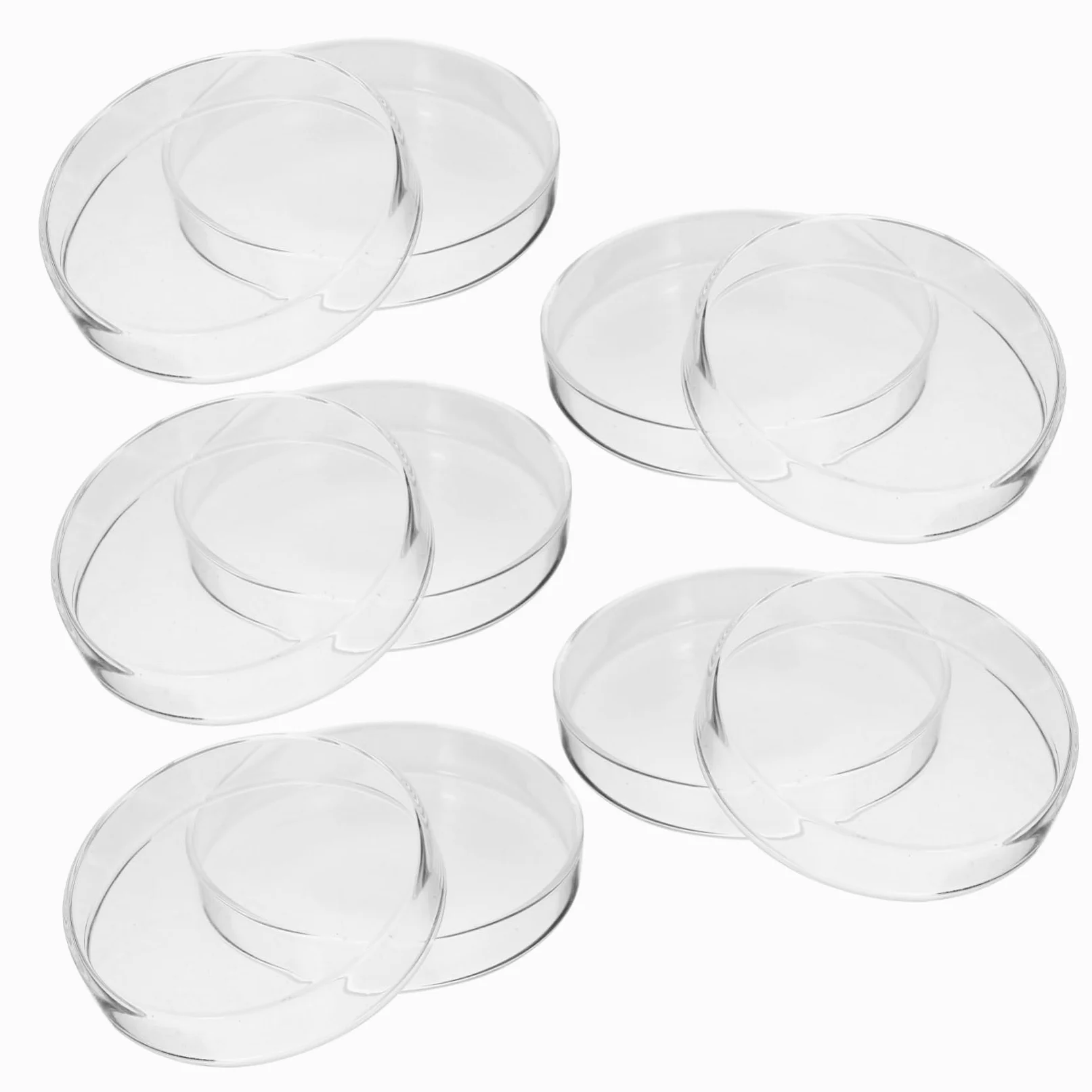 15 Piezas De Petri Placas De Agar De Bandeja De Cultivo Plato Redondo De Agar Soporte De Cultivo De Laboratorio Bandeja De Cultivo De Química Plato De Cultivo De