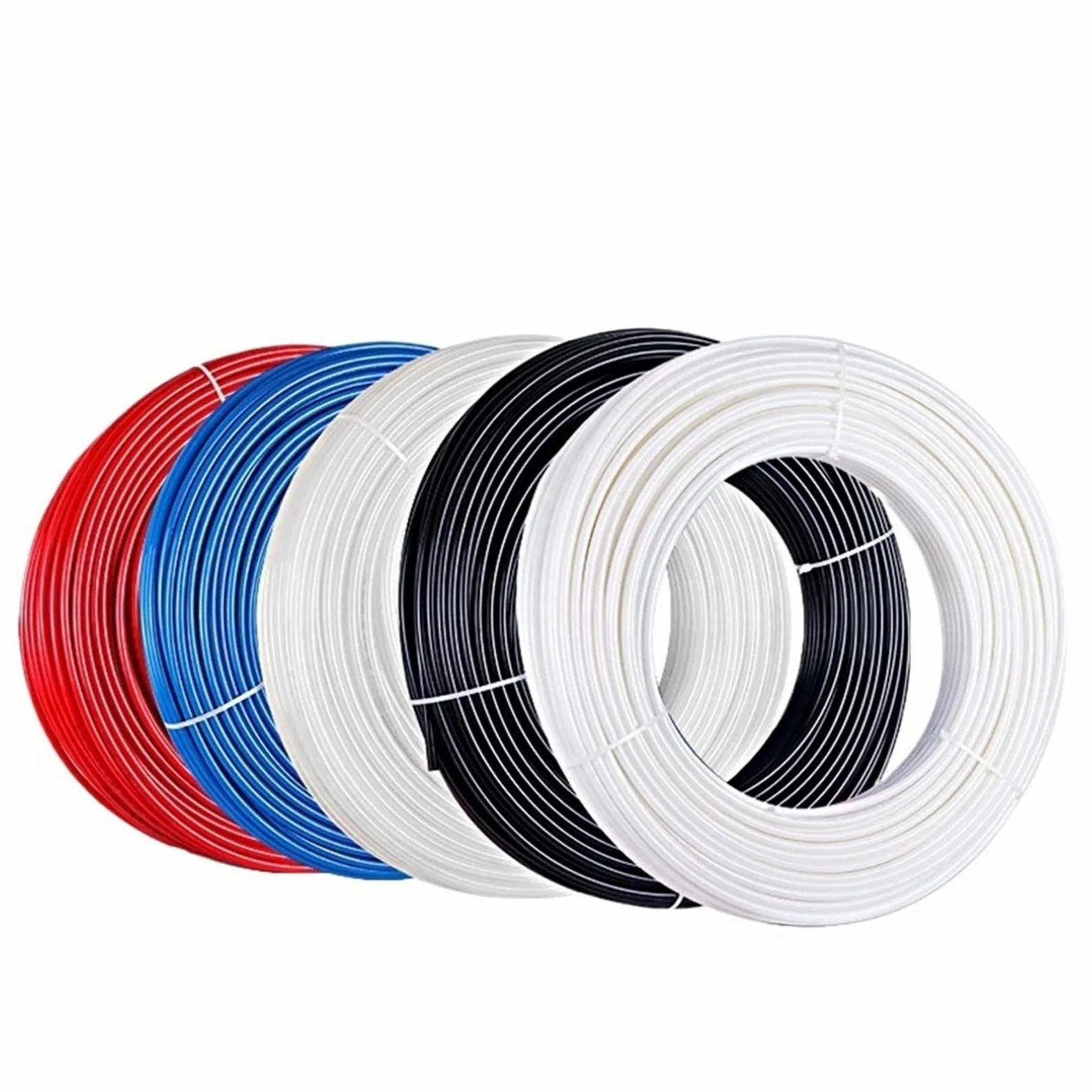 Tubería Tubo de PTFE Resistente a Altas temperaturas y presiones, etileno, Negro Transparente, 2, 3 mm, 4, 6, 8 10, for Impresora 3D(Blue,OD 8mm ID 6mm 10meter)