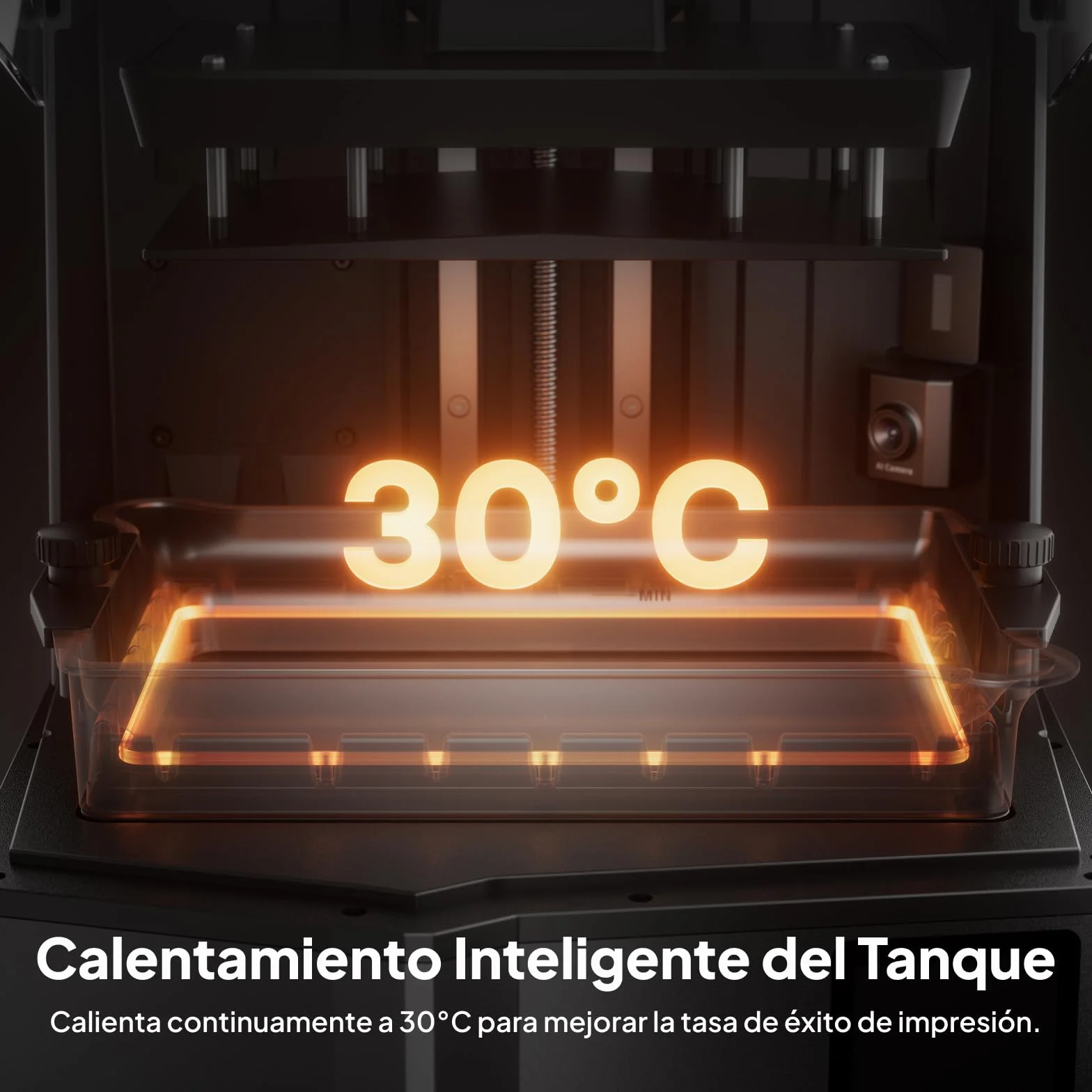 ELEGOO Saturn 4 Ultra 16K Impresora 3D Resina con Tapa Abatible, Calentamiento Inteligente del Tanque a 30°C, Alta Velocidad de 150 mm/h, Gran Tamaño de Impresión 211,68 × 118,37× 220 mm³
