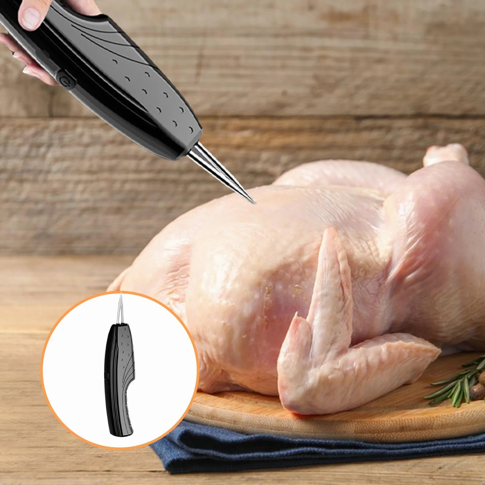 Máquina de desplumado eléctrico portátil para pollo y pato