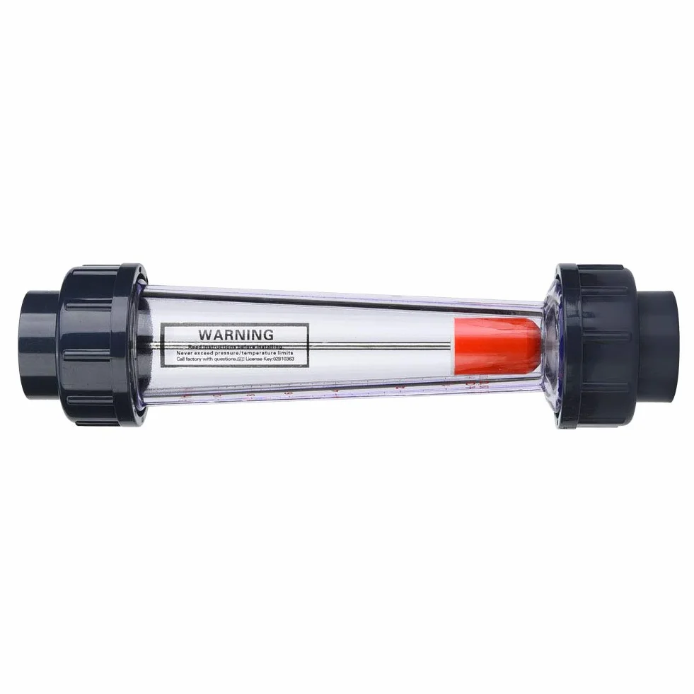 Medidor de Flujo LZS-32(D), Precisión 4%, ABS, 1-10m³/H, 290x70x70mm