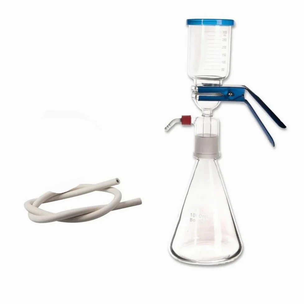 Equipo de filtración al vacío de 1000 ml for laboratorio, filtro de membrana, equipo de filtración con núcleo de arena.