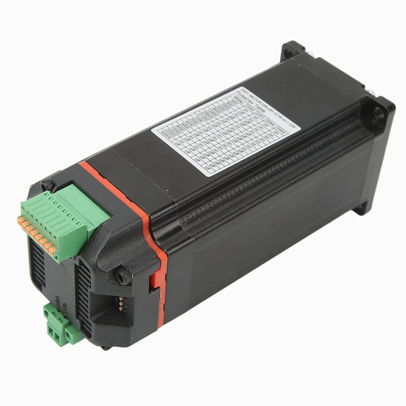 Garosa Servomotor Integrado con par de 3 Nm, Aleación de Aluminio, Alta Eficiencia para Máquinas CNC e Impresoras 3D