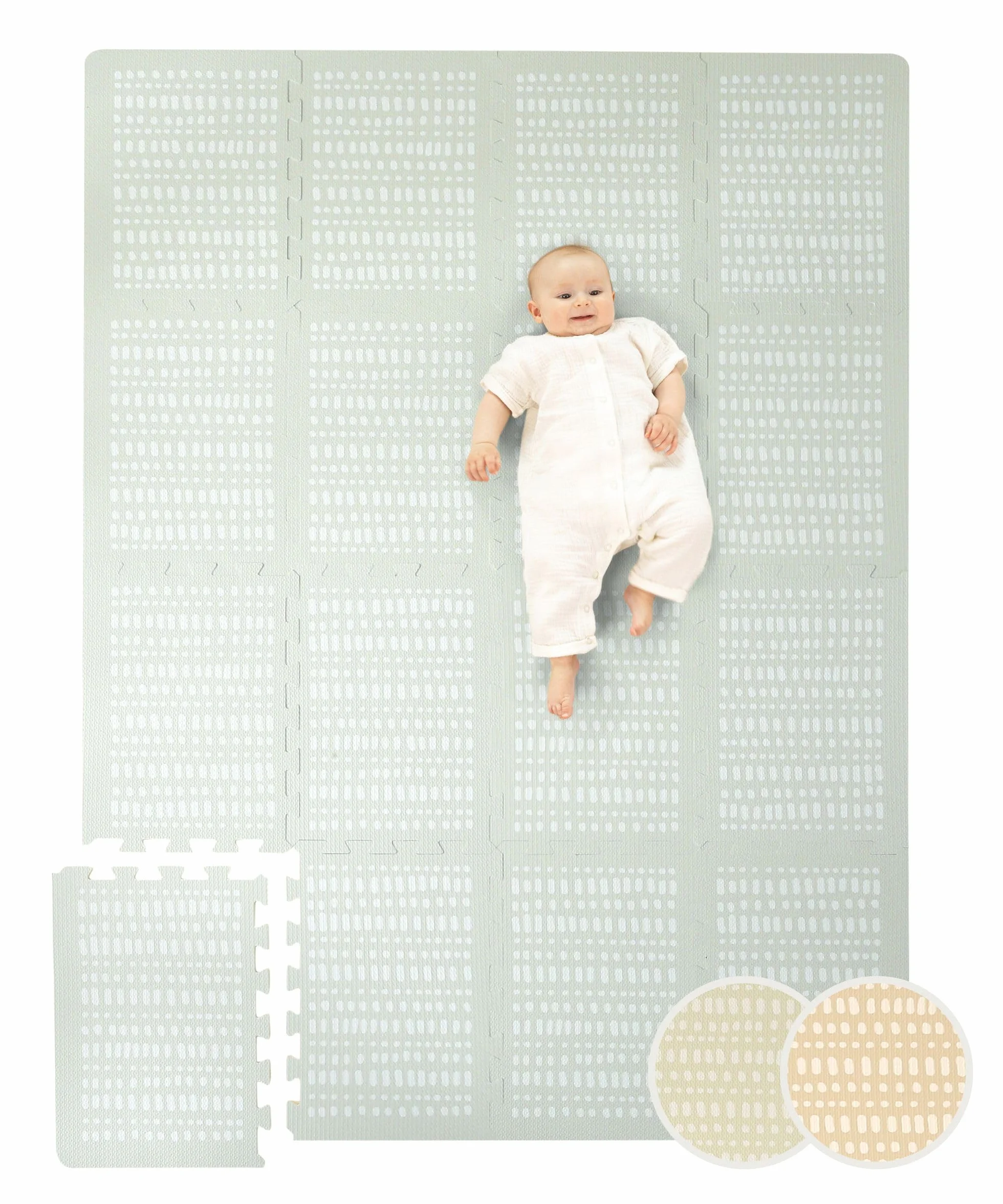 Alfombra Puzzle Suelo Bebe 1,7x1,2m Bosque 16 XL-Placas 60x60cm Esterilla Suave Juegos Bebes Acolchada Libre de Tóxicos Sin Olor Fácil de Limpiar
