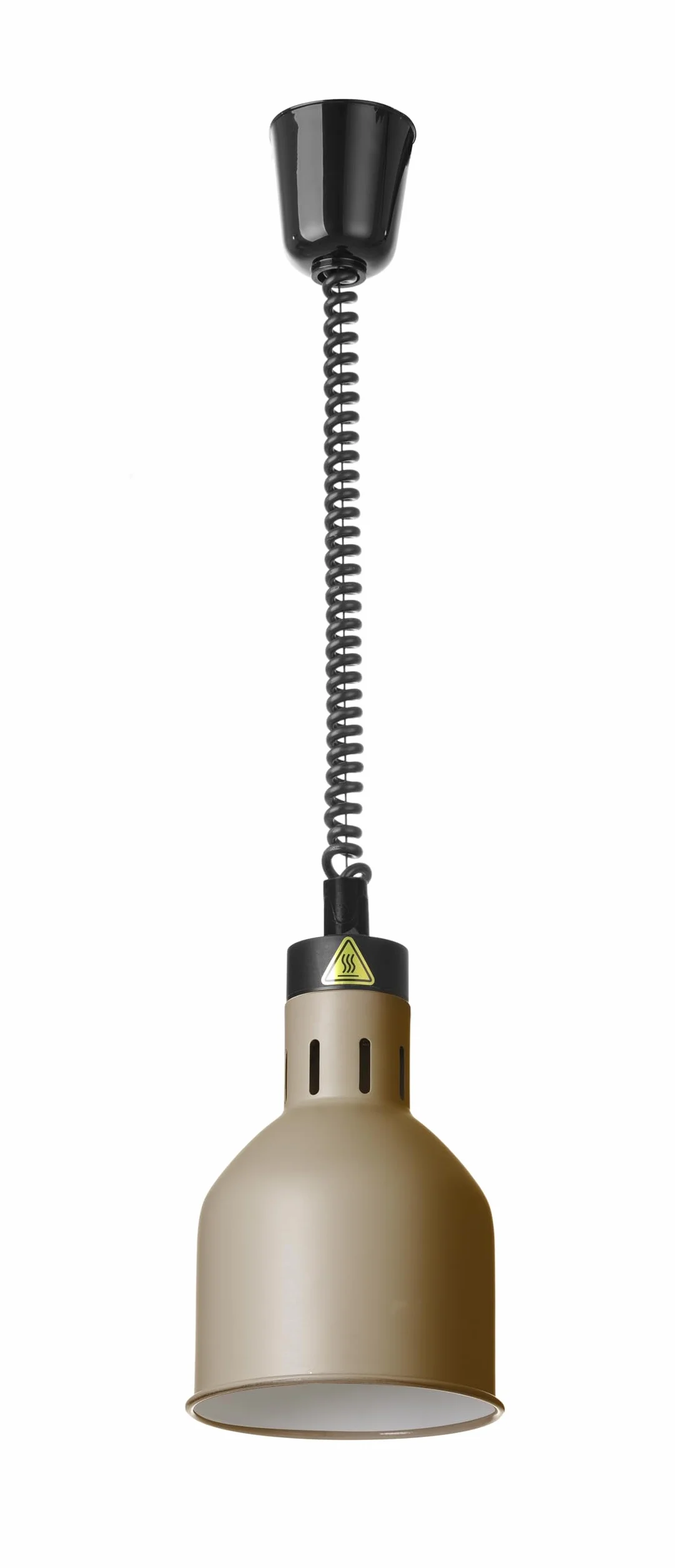 HENDI Lámpara de calor colgante ajustable 230V 250W ø175x250mm aluminio